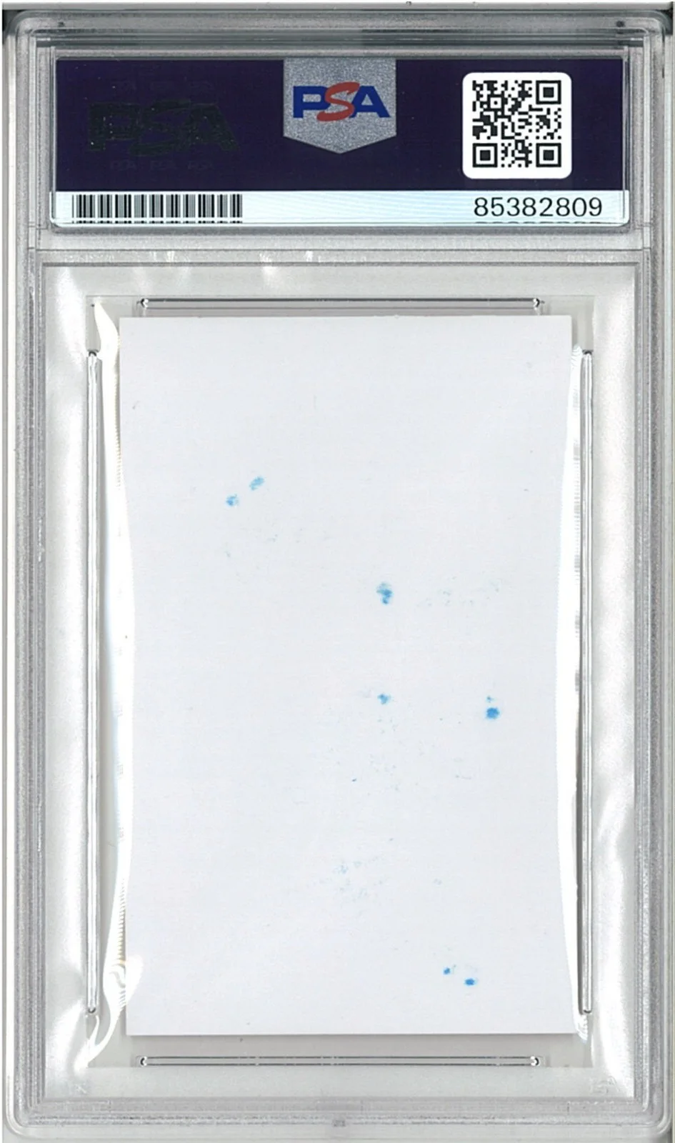 Christian Bale — Christian Bale Signed Autograph Slabbed American Psycho Business Card PSA DNA, image 2