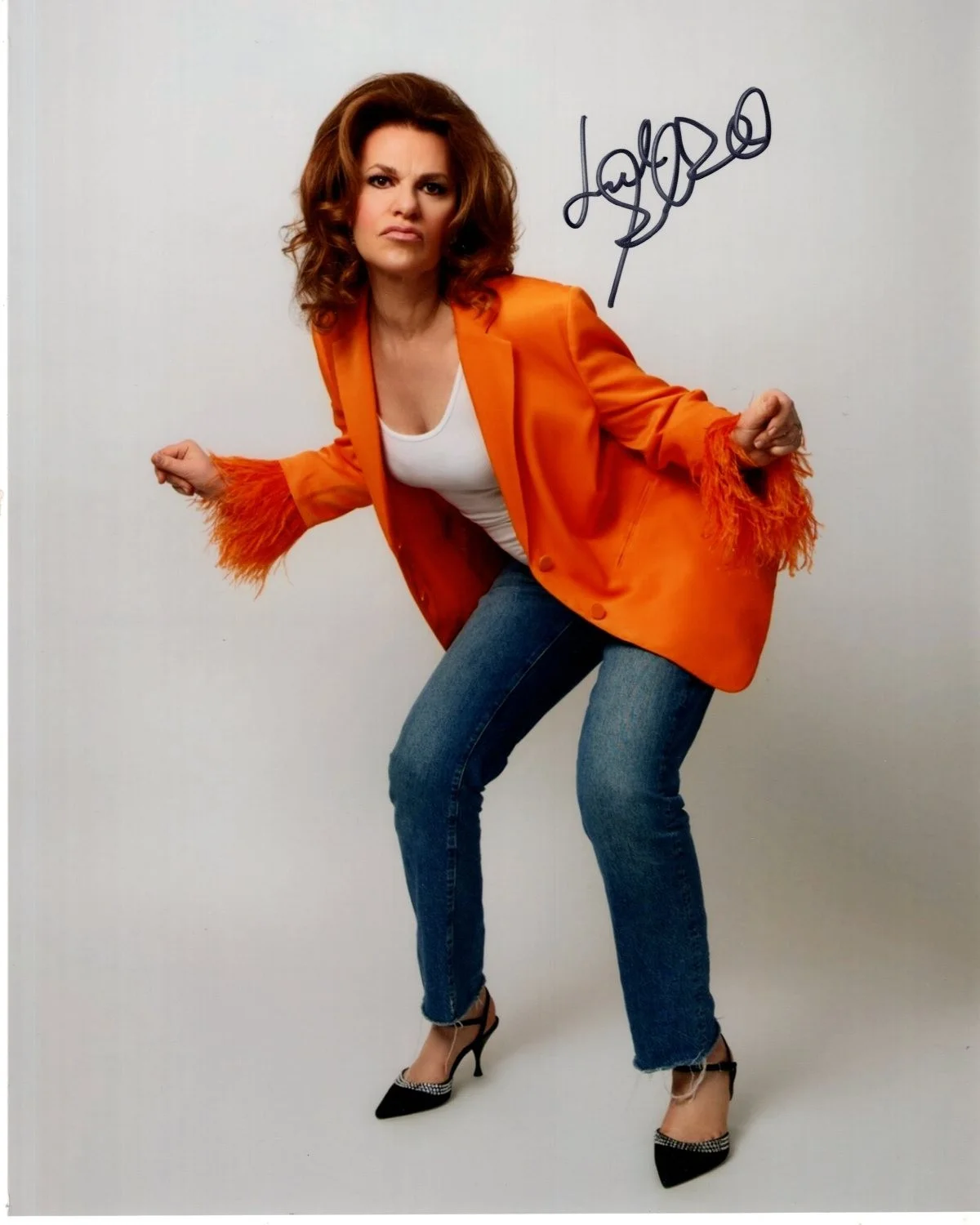 Sandra Bernhard — SANDRA BERNHARD Signed 8x10 Photo w/ Hologram COA