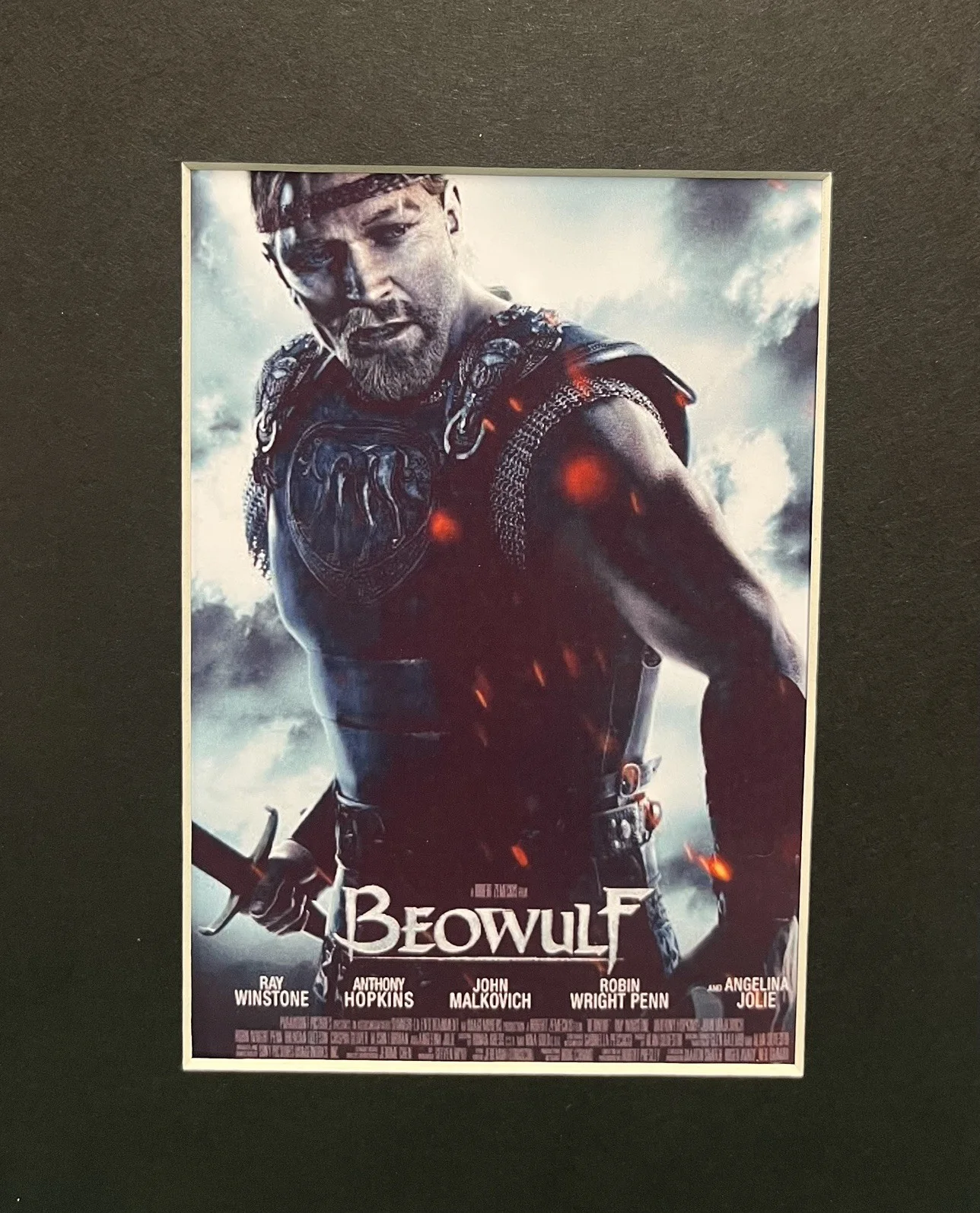 BEOWULF. 35mm Film Cell MOUNTED Display, image 2