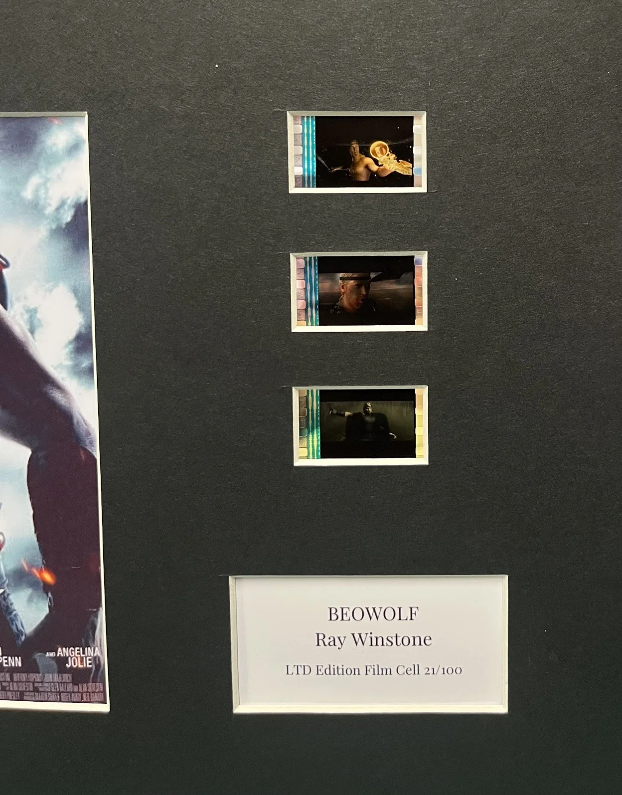 BEOWULF. 35mm Film Cell MOUNTED Display, image 3