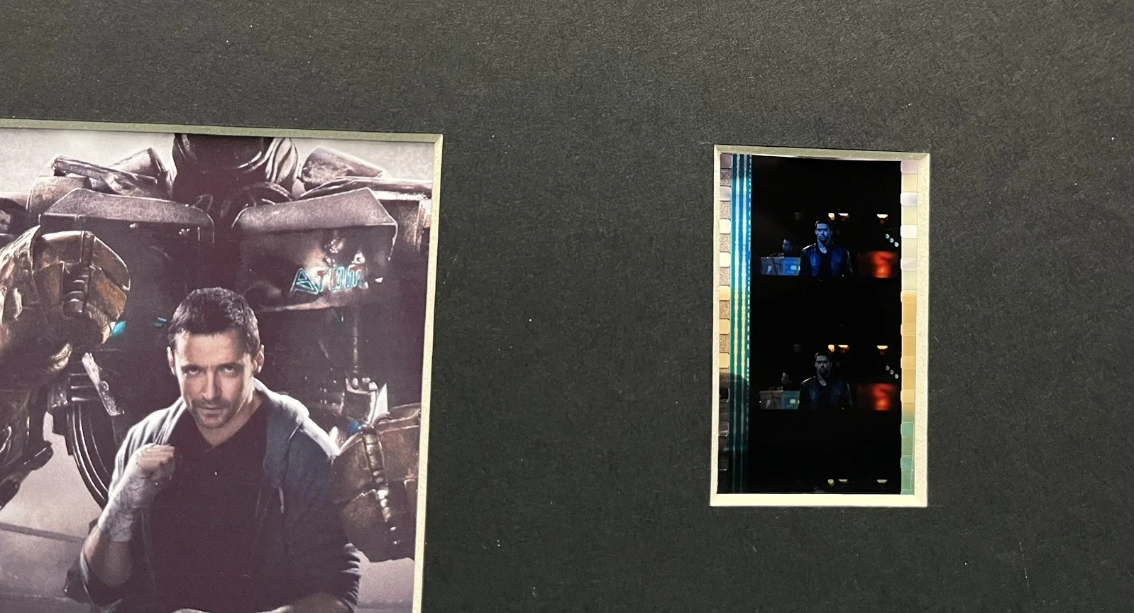 HUGH JACKMAN . Real Steel 35mm Film Cell Mounted Display, image 3