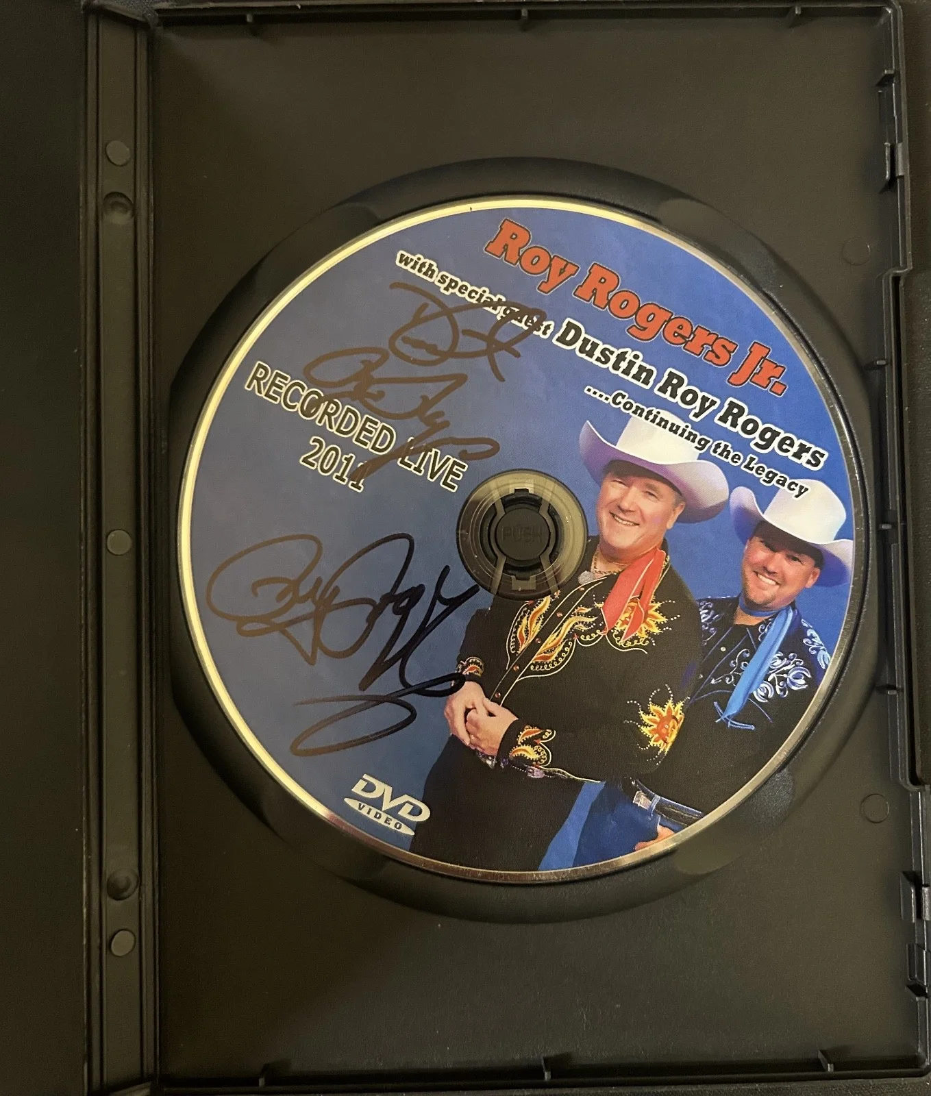 Roy Rogers Jr. With Special Guest Dustin Roy Rogers, LIVE SHOW VG DVD LN CASE, изображение 3
