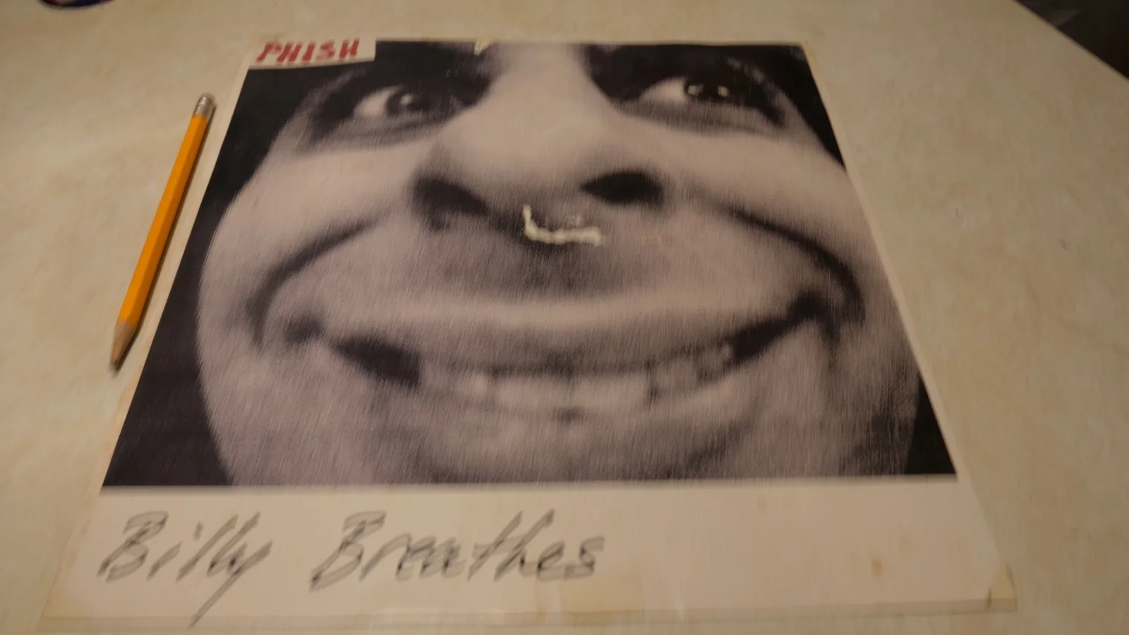 Trey Anastasio — Phish Billy Breathes Album Flat (rare) Trey Anastasio Jamband album cover, изображение 2