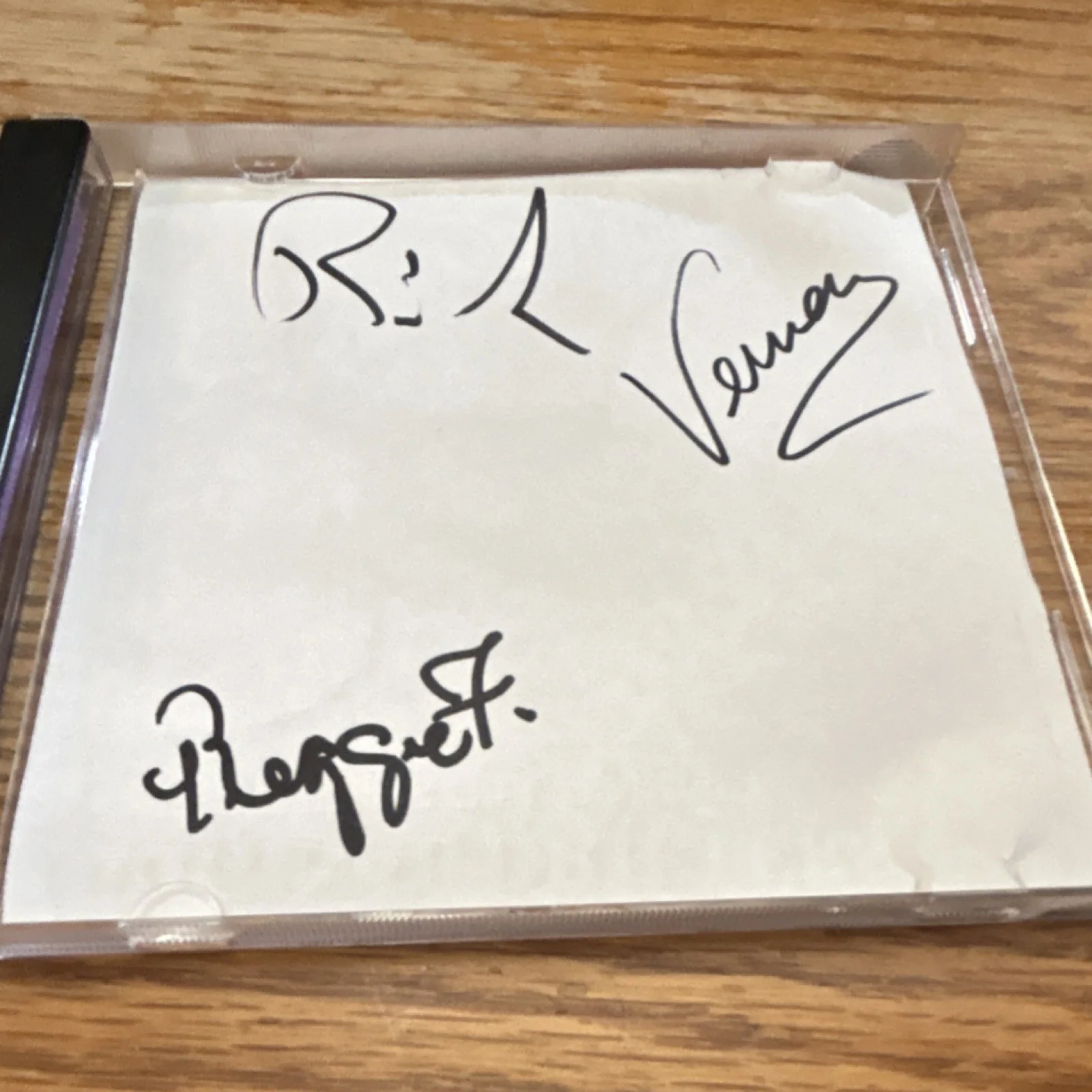 Original Drifters Featuring Bill Pinkney Signed Music CD & Booklet, image 3