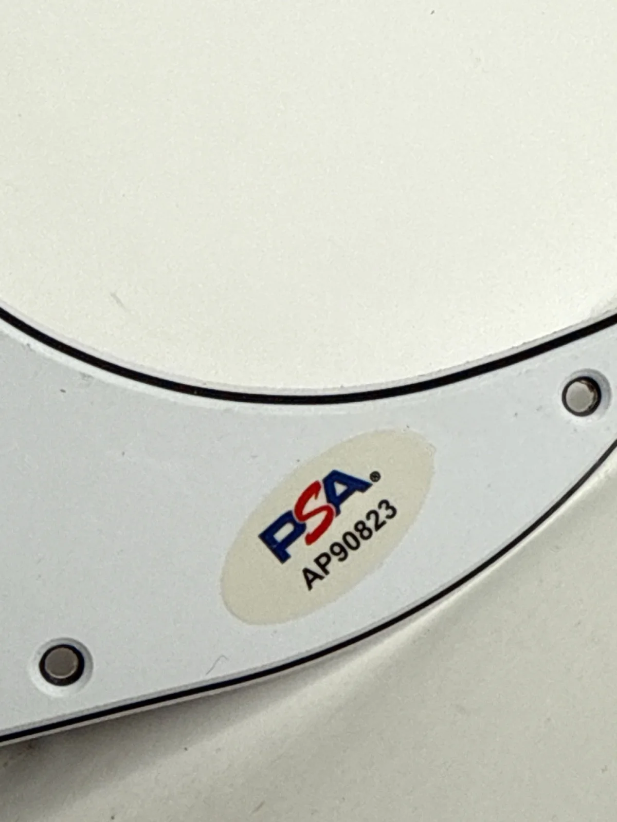 Charlotte De White Signed Pickguard Superstar DJ PSA AP90823, image 2