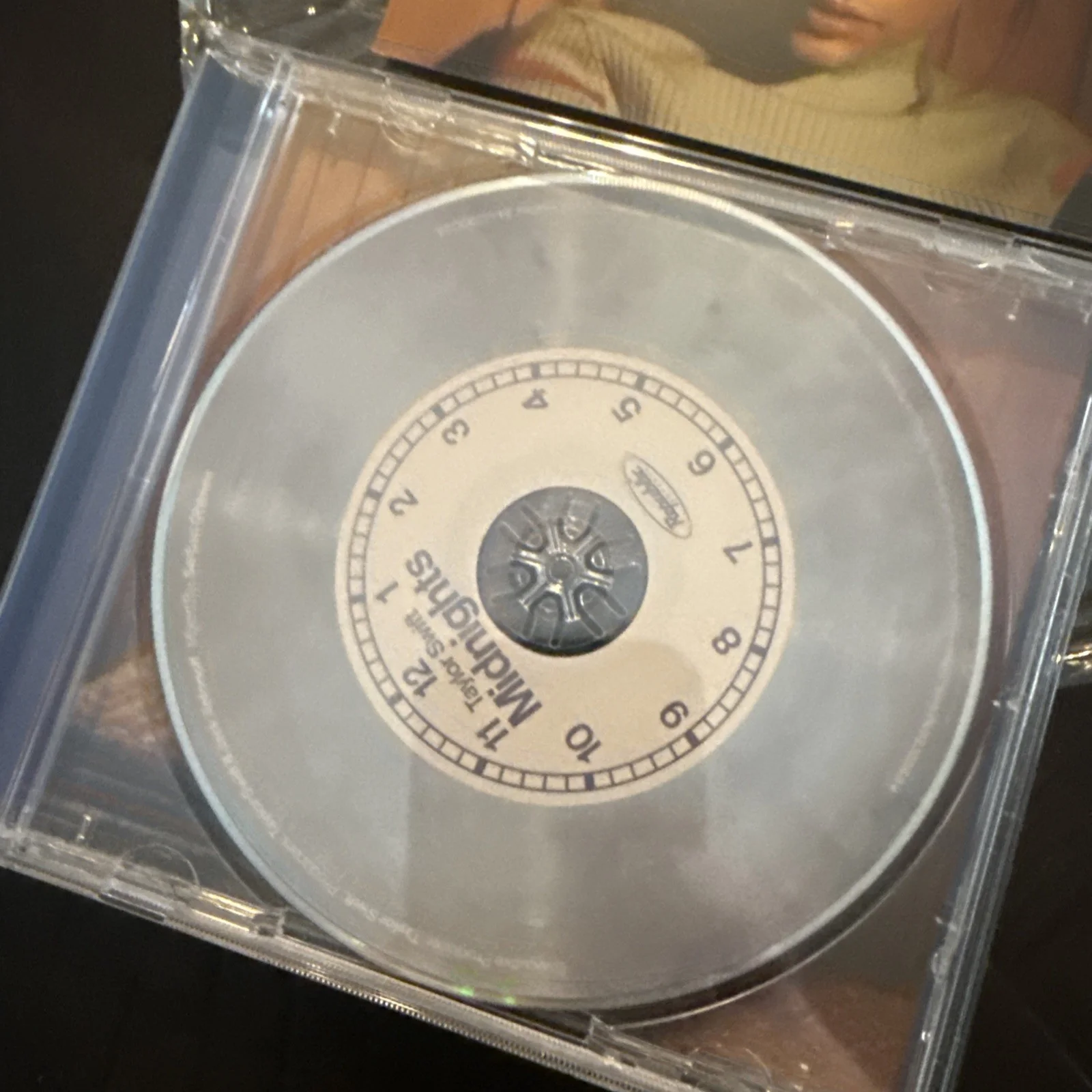 Signed Taylor Swift Midnights Moonstone Blue Edition CD - OPENED *OBO*, image 5