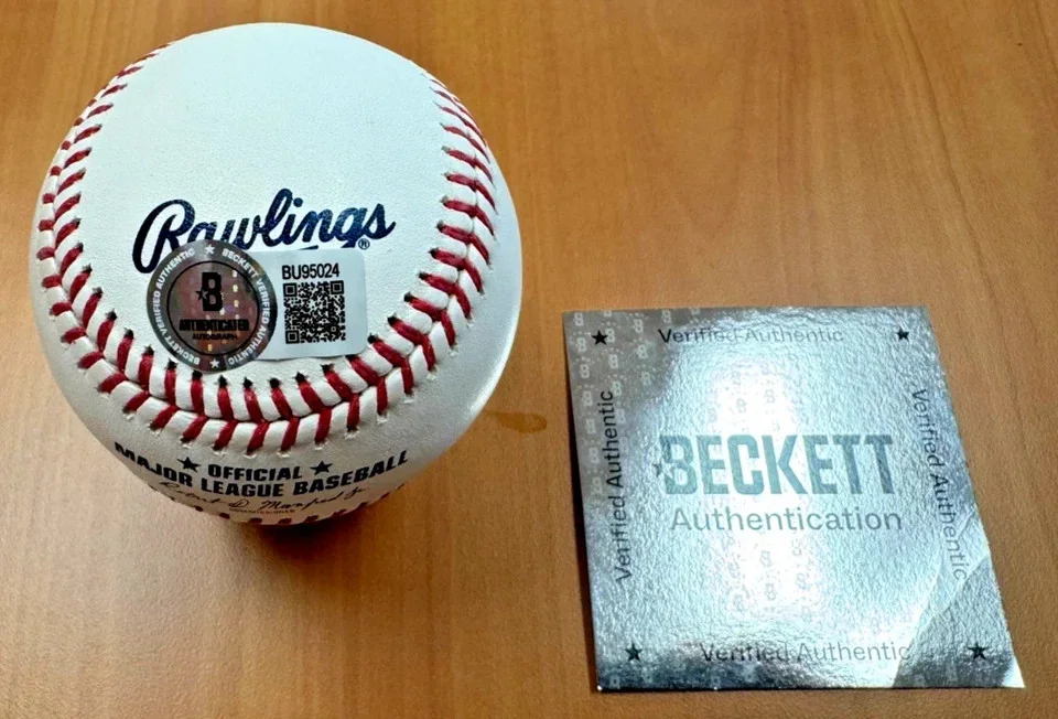 KEVIN COSTNER SIGNED OMLB HOLLYWOOD ICON FIELD OF DREAMS AUTO MINT BECKETT COA, изображение 2