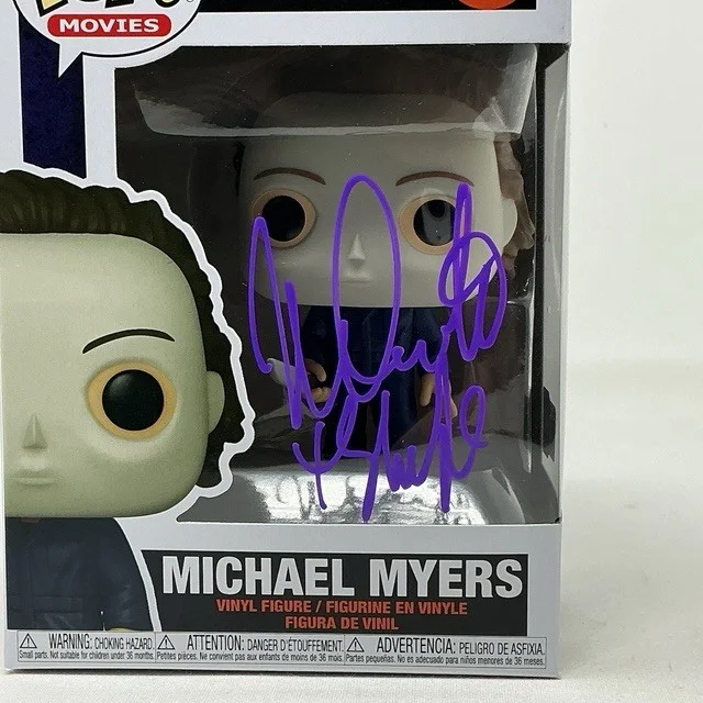 Nick Castle — Nick Castle Autographed Michael Myers Halloween Funko Pop #1156 OC Marketing, изображение 2