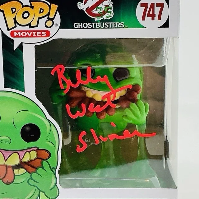Billy West — Billy West Autographed Signed Slimer Ghostbusters Funk Pop #747 OC Marketing, изображение 2