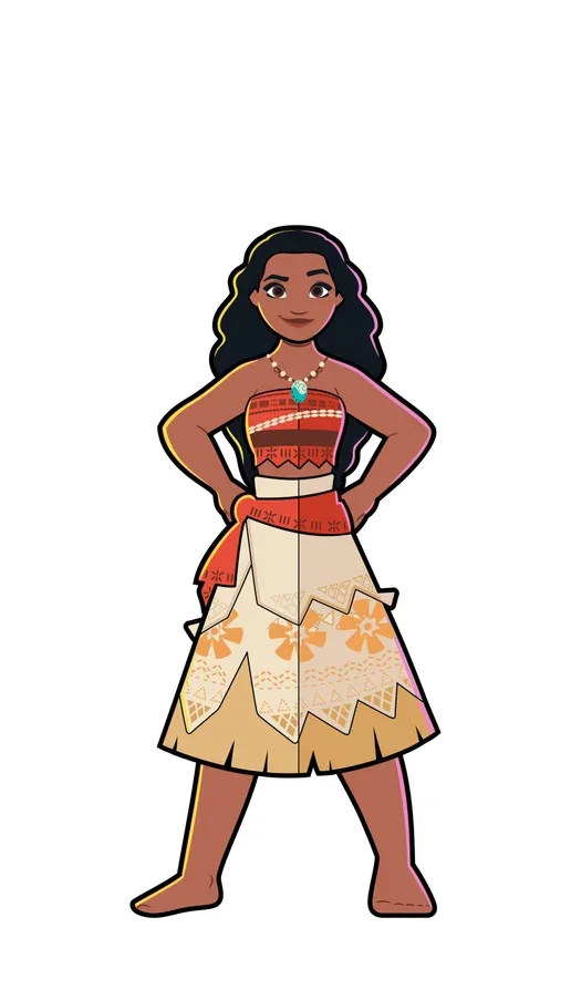 FiGPiN Moana (1376) Disney 100 3-Inch Enamel Pin, изображение 4