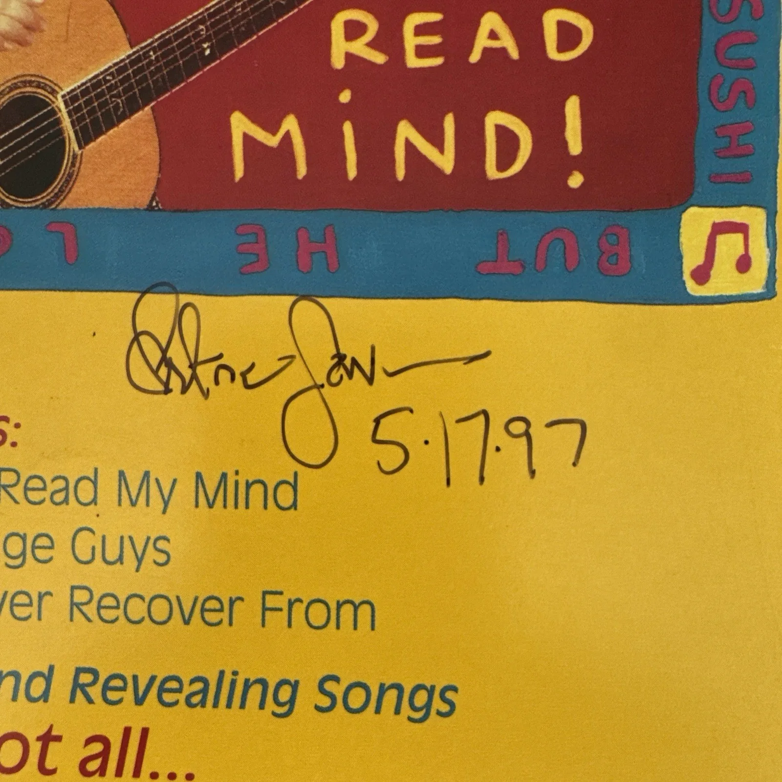 Christine Levine Song Book Signed. Autographed, image 3