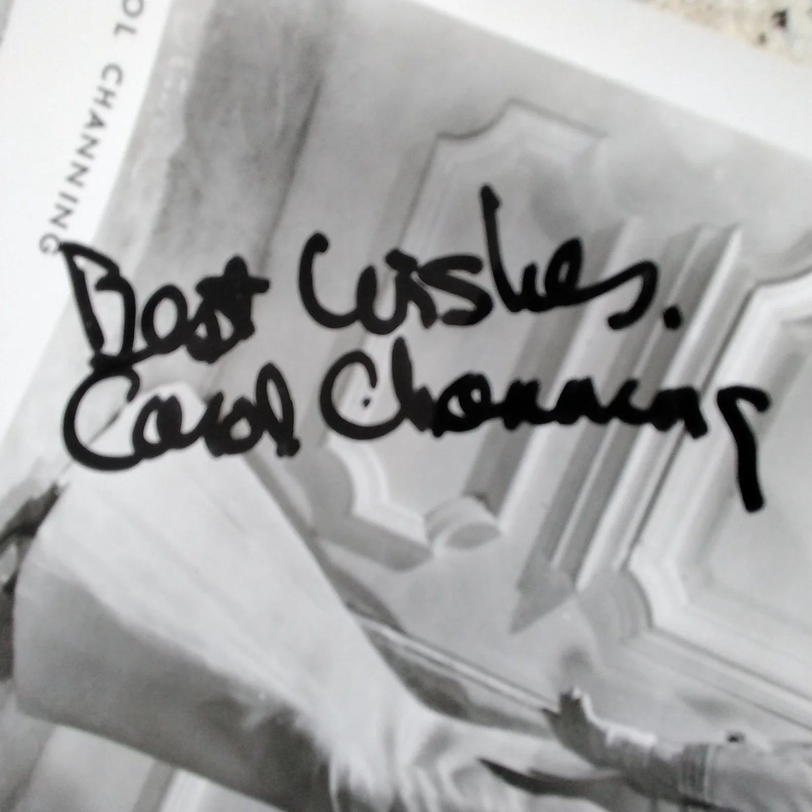Carol Channing SIGNED Photo Film Stage Actress Hello Dolly Modern Millie Lorelei, image 4