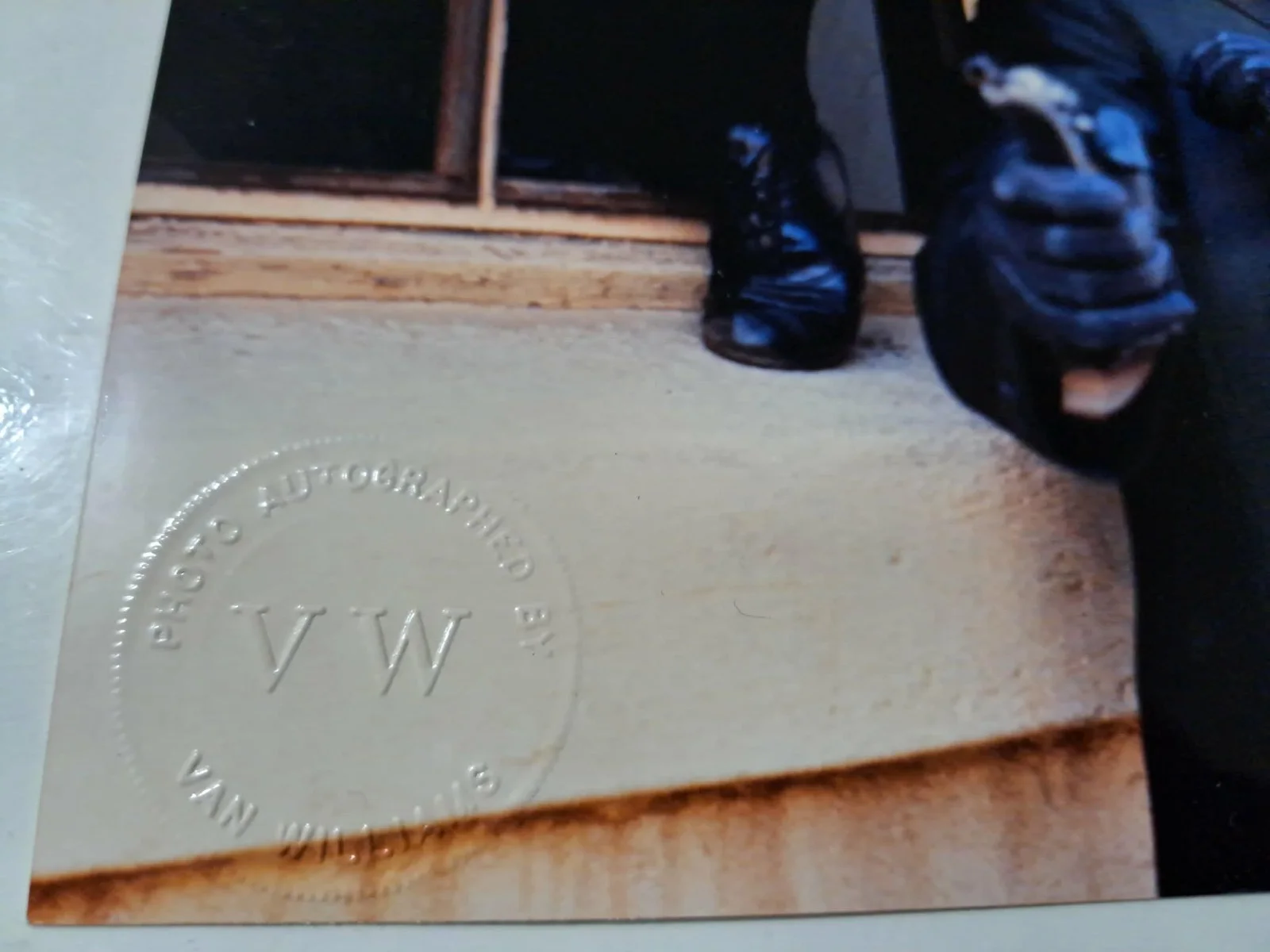 GREEN HORNET VAN WILLIAMS PERSONAL SEAL & AUTOGRAPH 8 X 10 PHOTO w/bonus decals, изображение 2