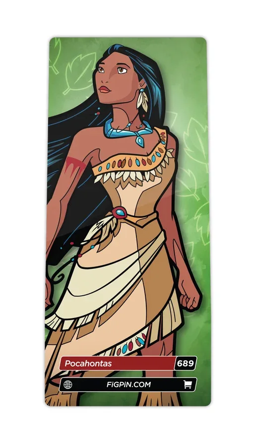 FiGPiN Pocahontas (0689) 3-Inch Enamel Pin, image 2