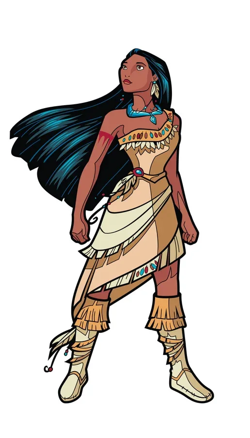 FiGPiN Pocahontas (0689) 3-Inch Enamel Pin, image 4