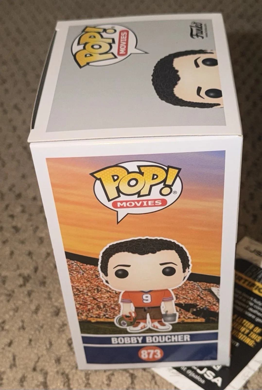 ADAM SANDLER SIGNED FUNKO POP JSA AUTOGRAPH BOBBY BOUCHER THE WATERBOY FOOTBALL, изображение 5