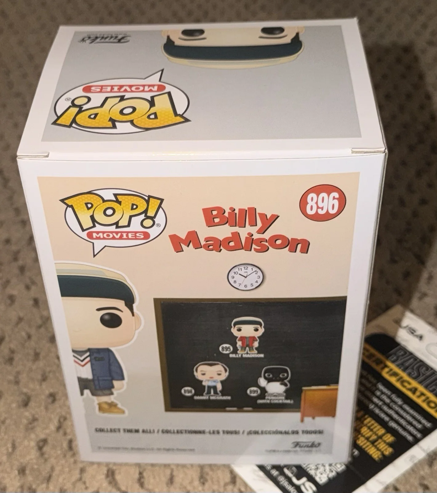ADAM SANDLER SIGNED FUNKO POP JSA AUTOGRAPH BILLY MADISON, image 4