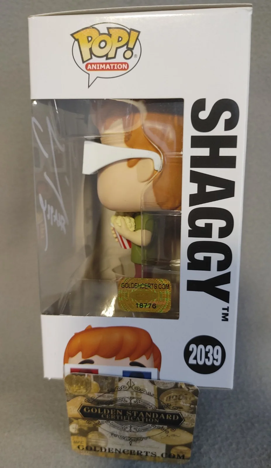 Matthew Lillard Autographed Shaggy Funko Pop With COA, изображение 2