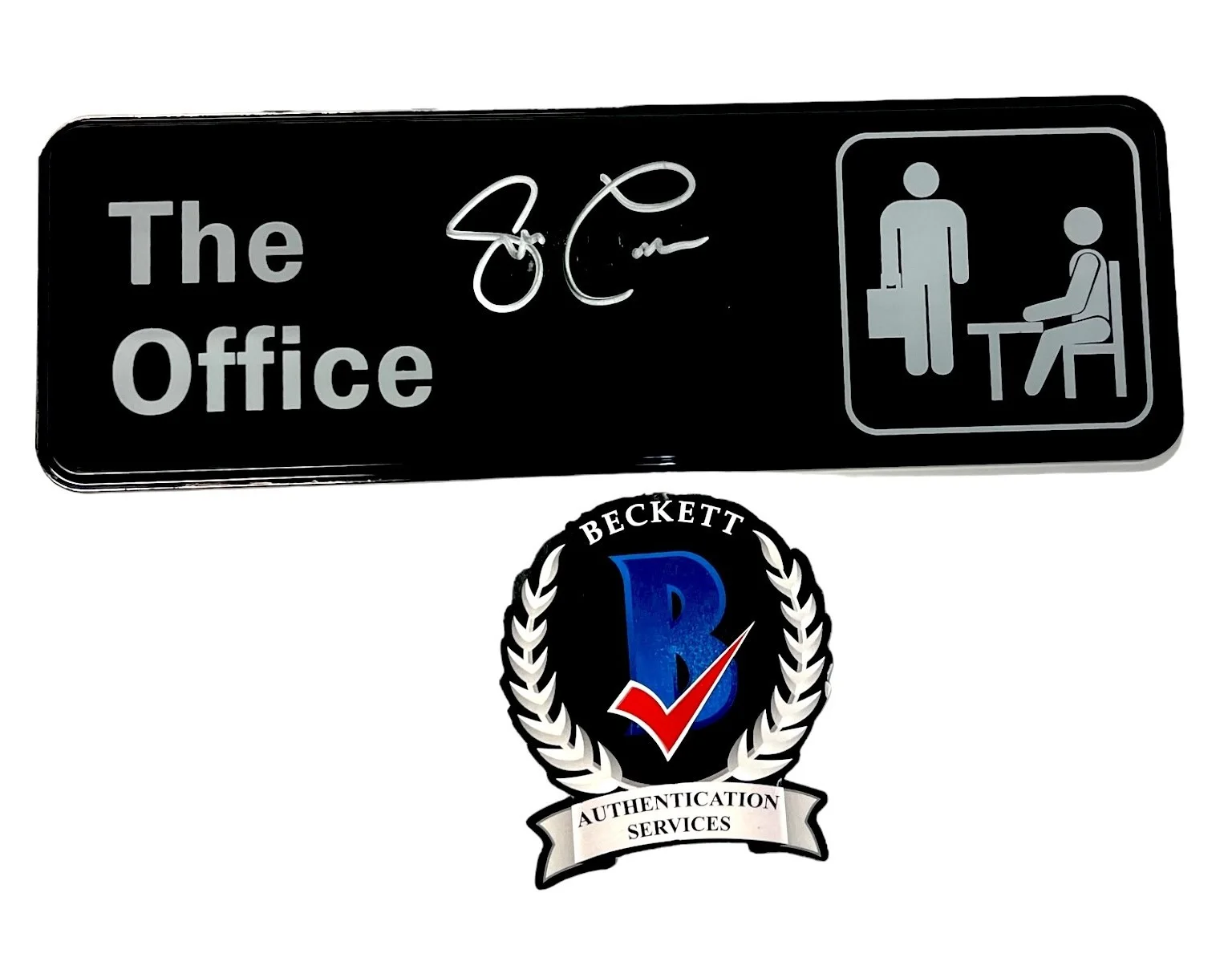 STEVE CARELL — Steve Carell Signed Autograph The Office Sign Beckett Michael Scott