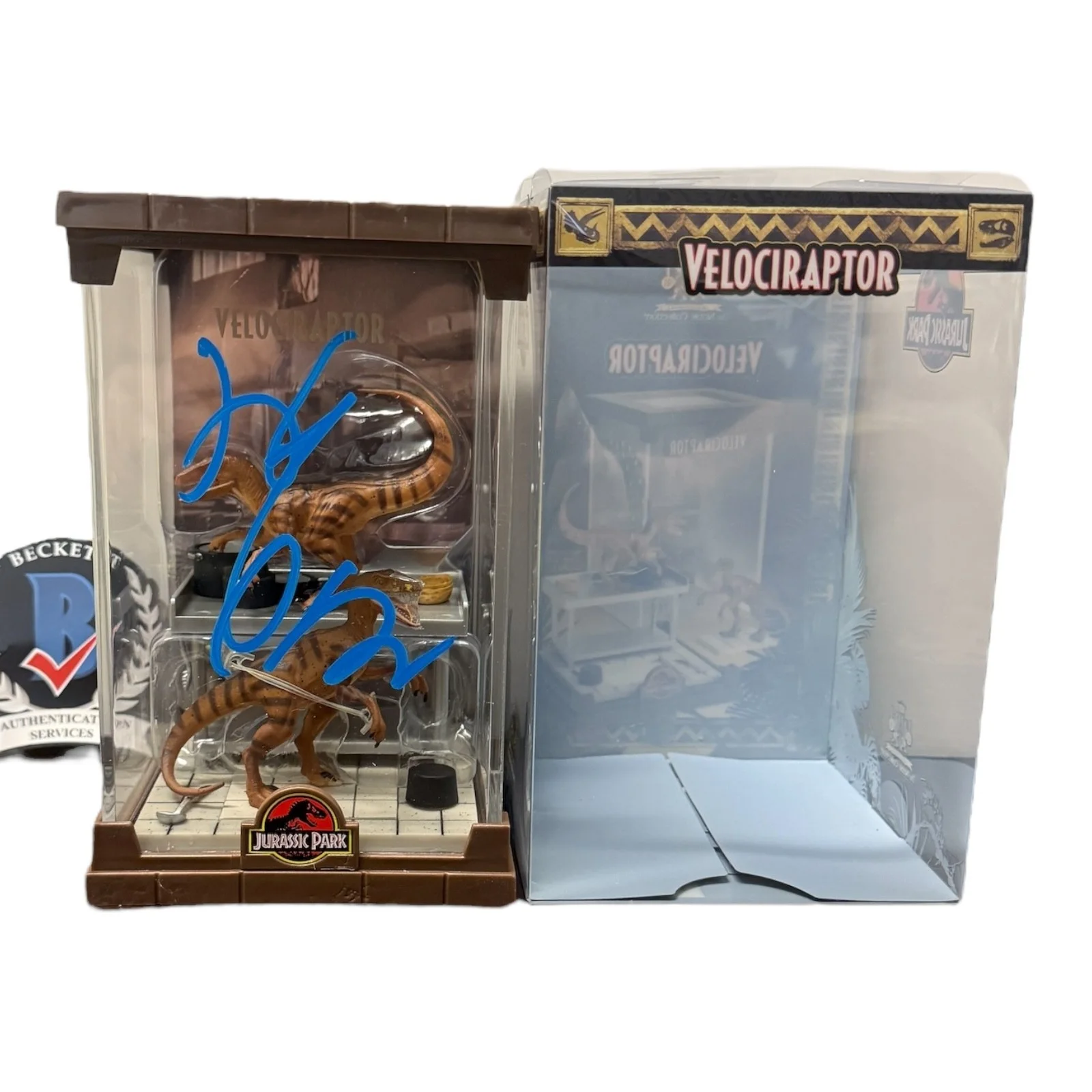 Jeff Goldblum — Jeff Goldblum Signed Autograph Jurassic Park Noble Collection Velociraptor BAS, изображение 2