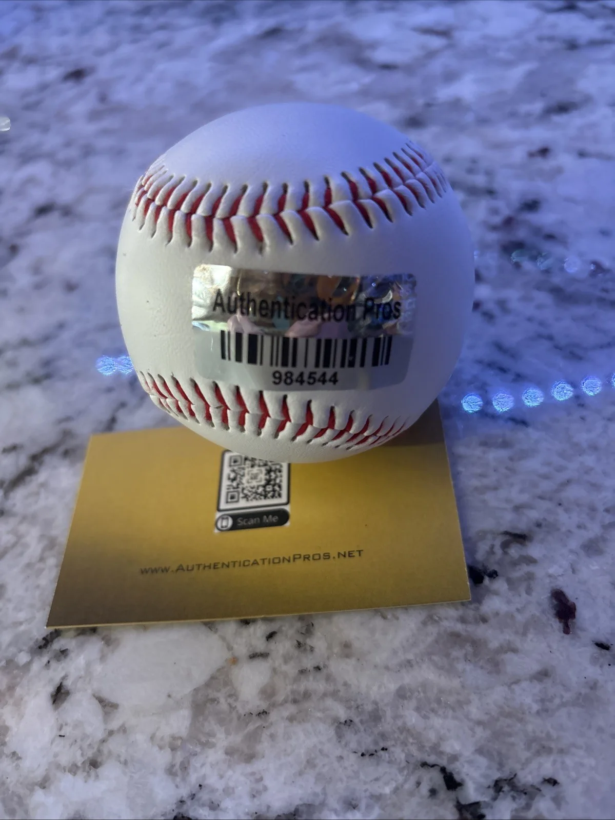 Adam Sandler — Adam Sandler SIGNED BASEBALL HAPPY GILMORE W/COA Authentication Pros, image 2