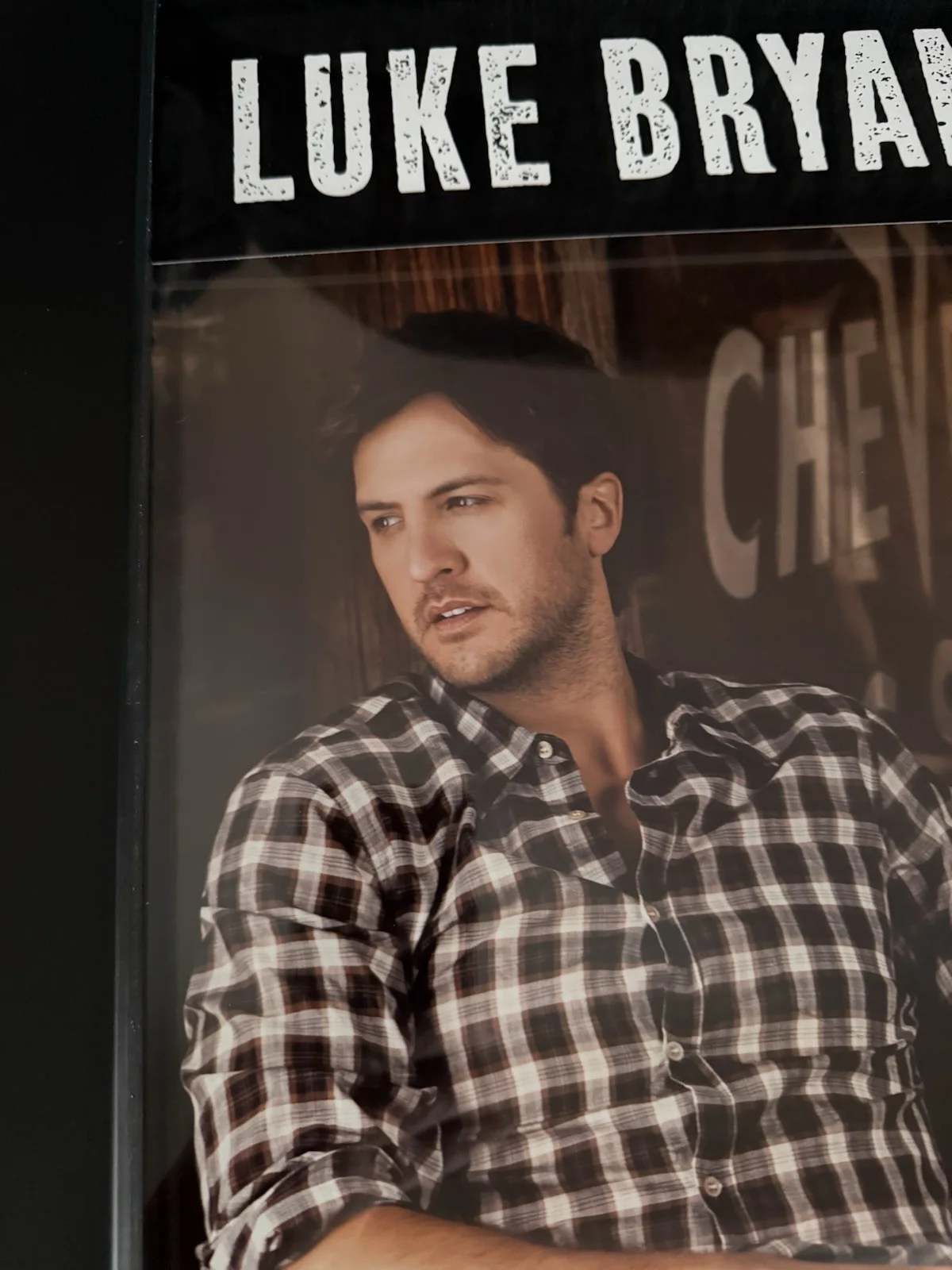 Luke Bryan RIAA Award For ‘Tailgates And Tanlines’ Framed - RARE!, image 2