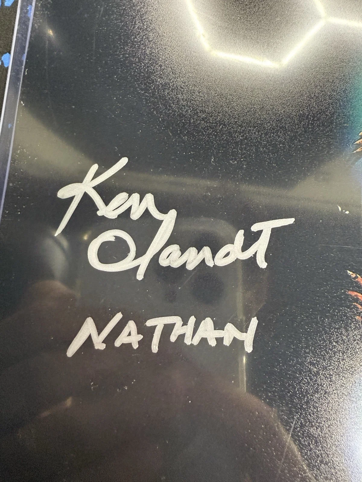 Ken Olandt — Ken Olandt Signed 8x10 Leprechaun Nathan Photo JSA COA, изображение 3
