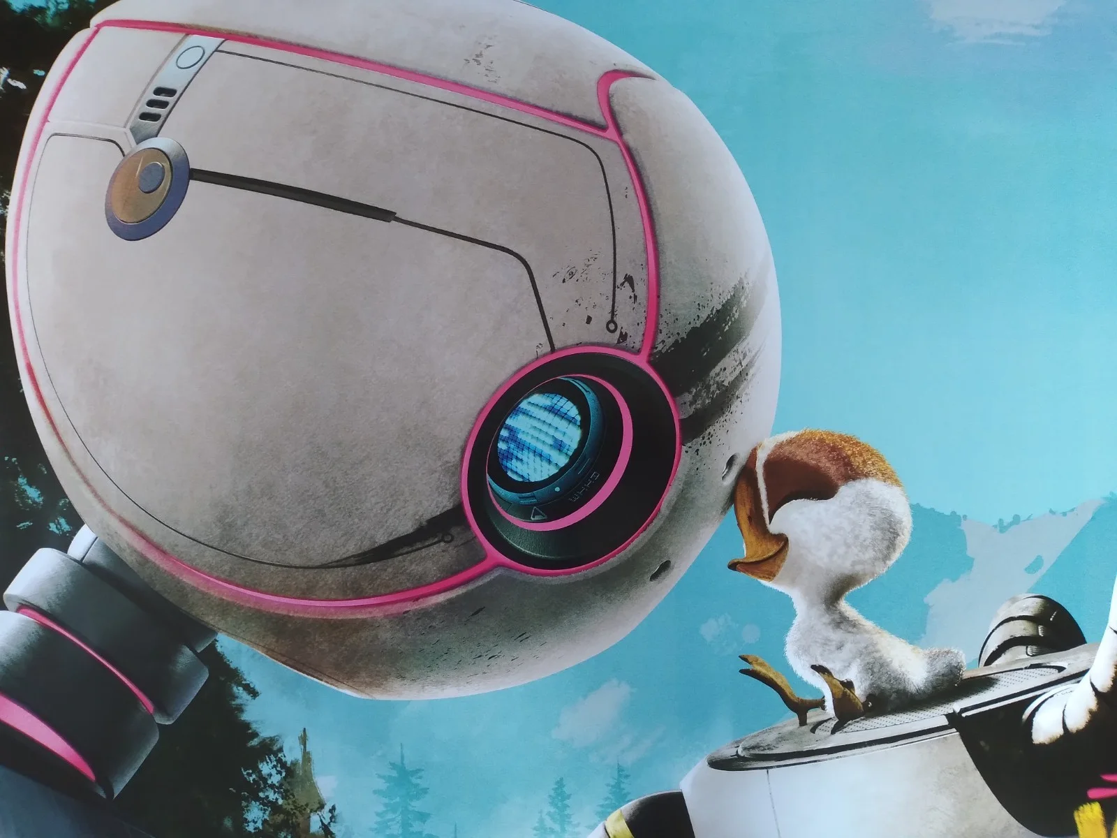 The Wild Robot original movie 2024 Poster UK quad, изображение 2