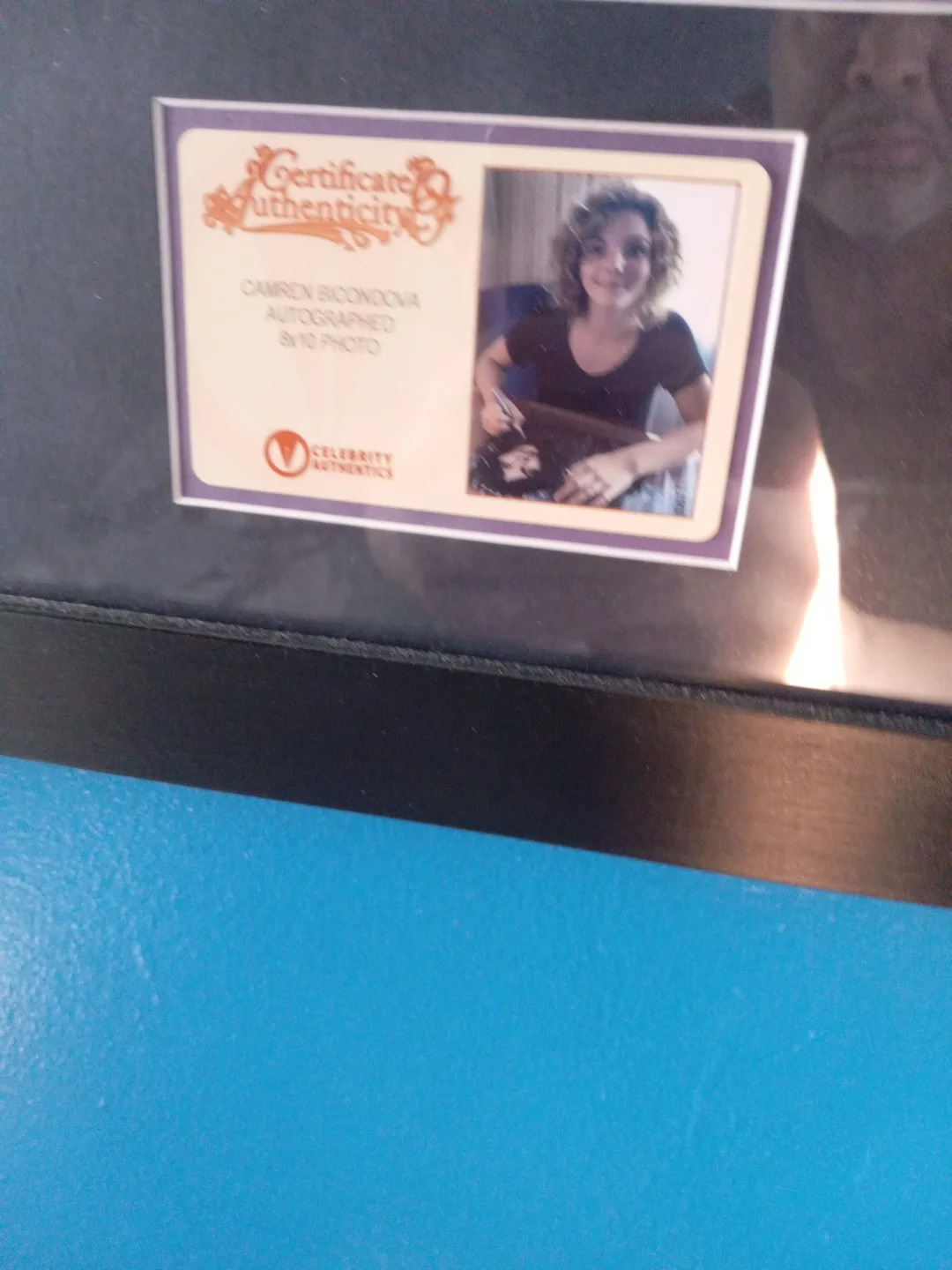 Camren Bicondova Signed 8x10 Photo Framed COA Celebrity Authentics Gotham, изображение 4