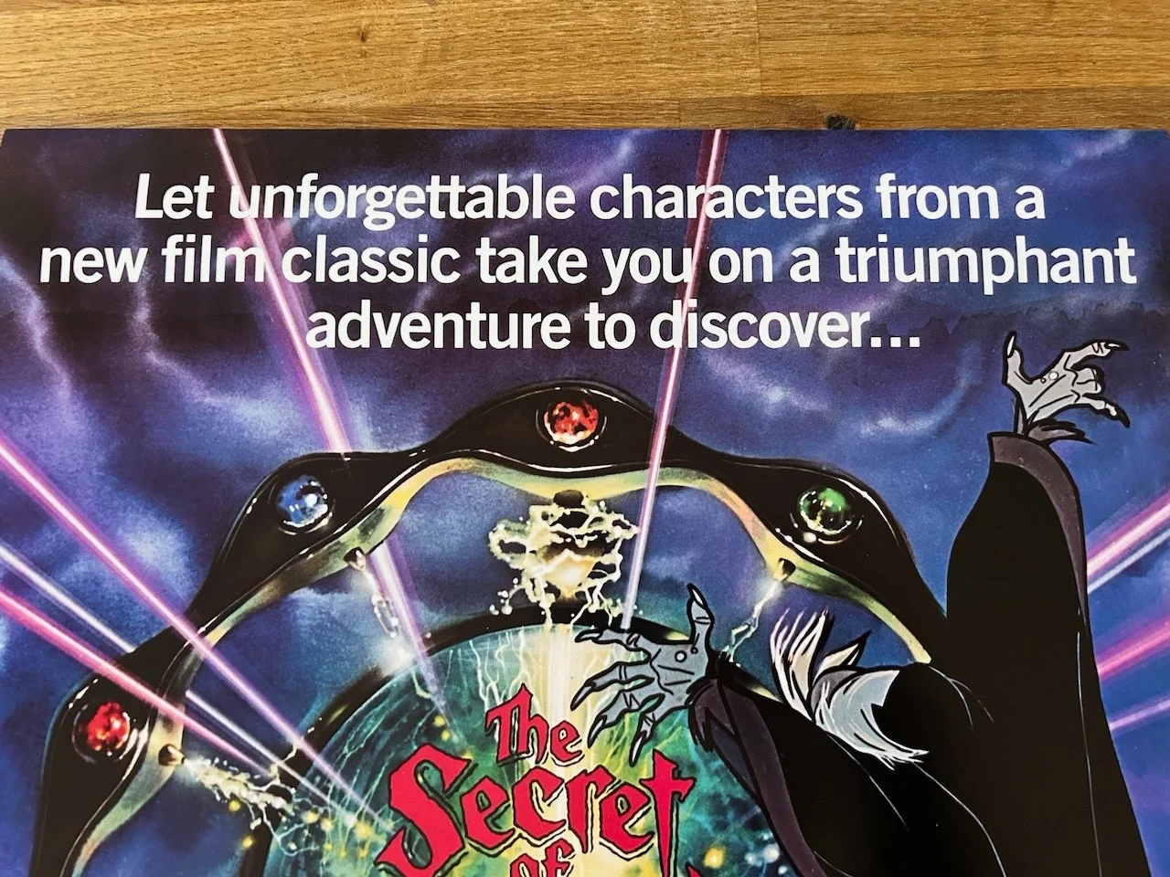 Poster The Secret of Nimh 430mm x 660mm bit bigger than A2, image 2