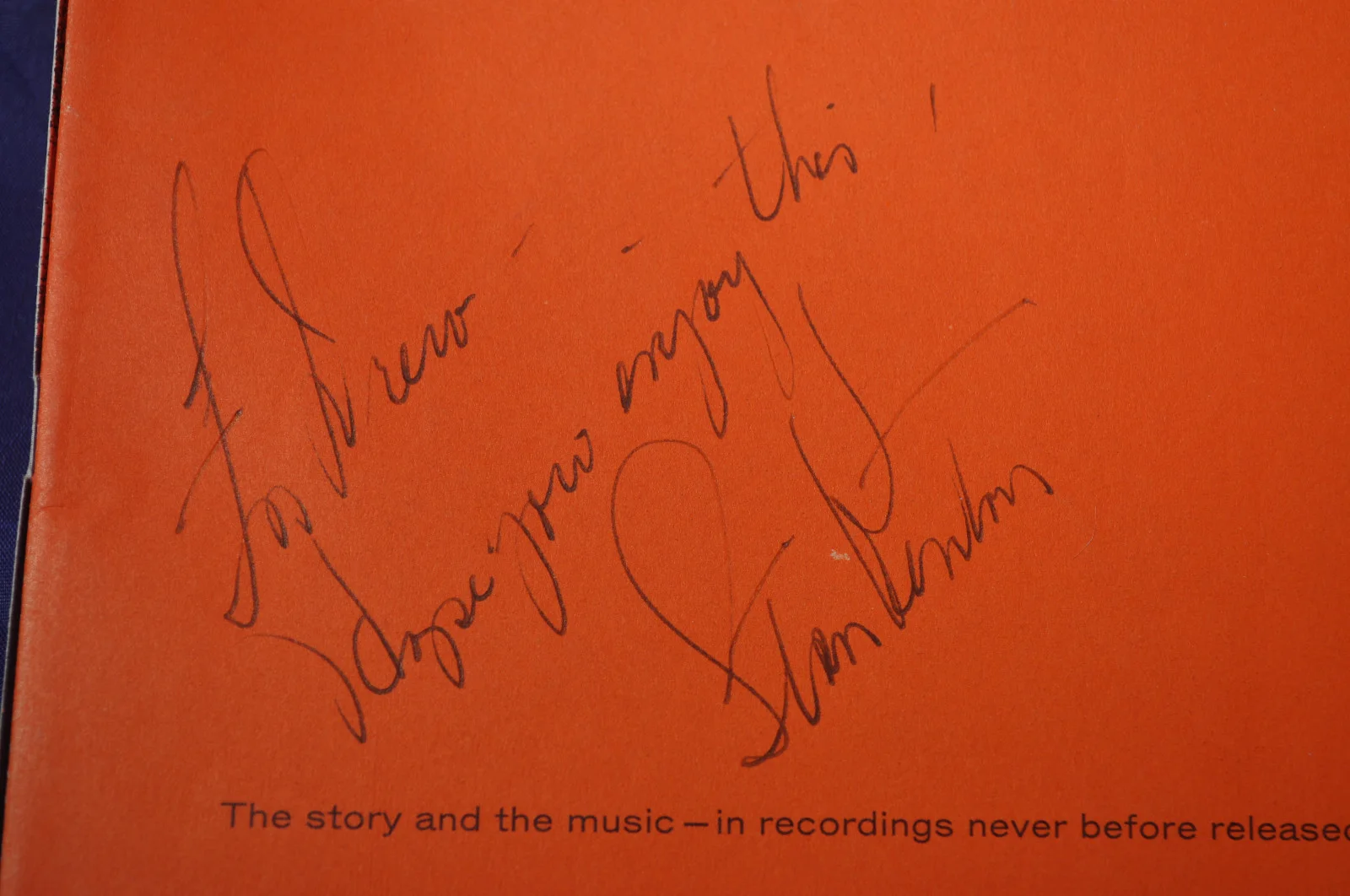 1955 The Kenton Era Booklet SIGNED by Stan Kenton, image 2