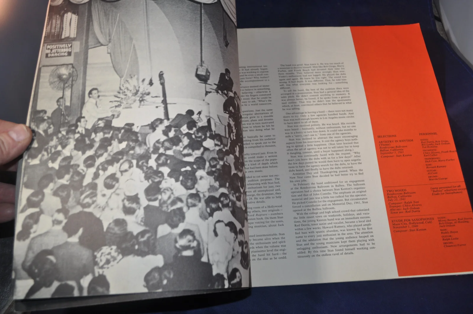 1955 The Kenton Era Booklet SIGNED by Stan Kenton, image 4