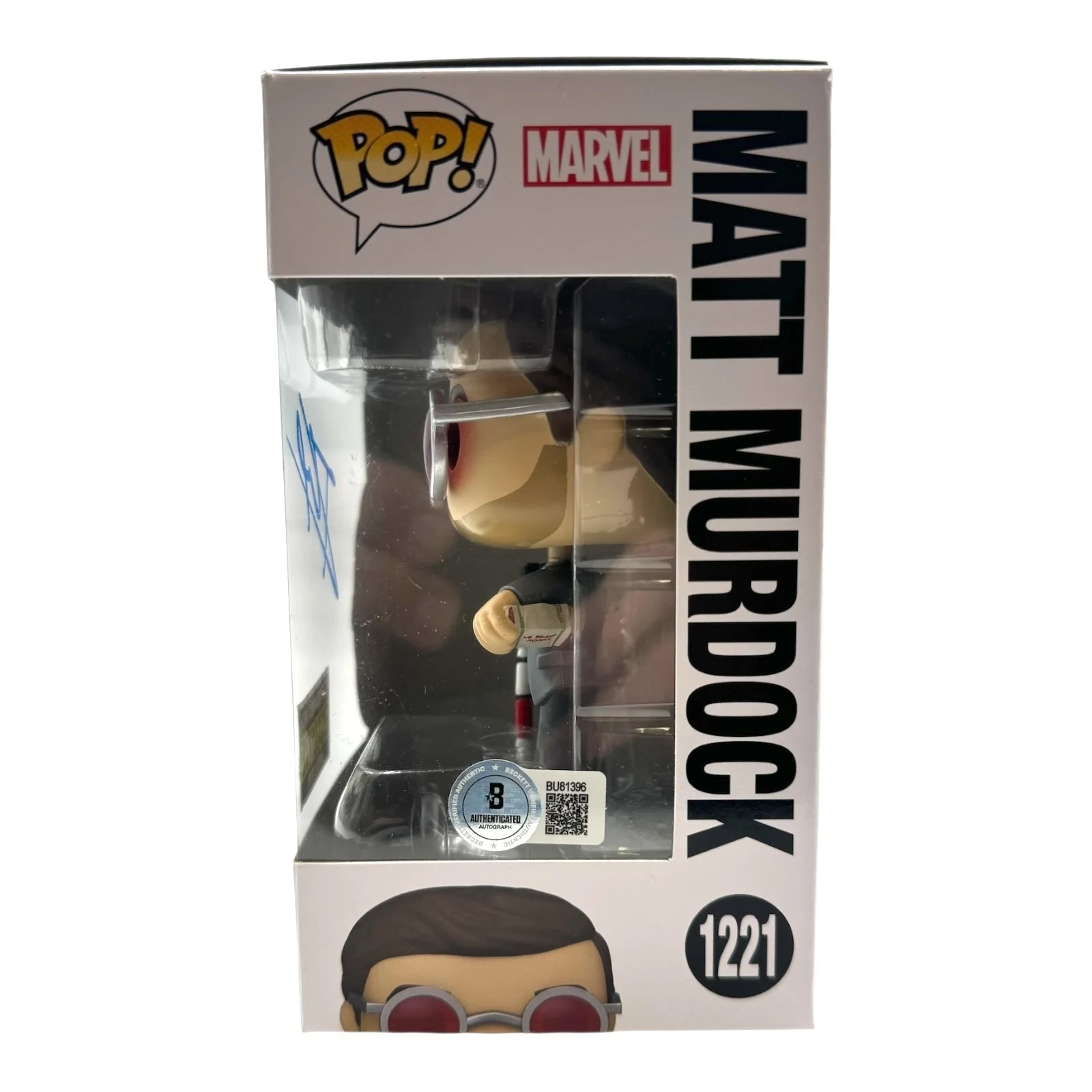 CHARLIE COX — CHARLIE COX SIGNED AUTOGRAPH FUNKO POP 1221 SPIDER-MAN NO WAY HOME BECKETT BAS, image 2