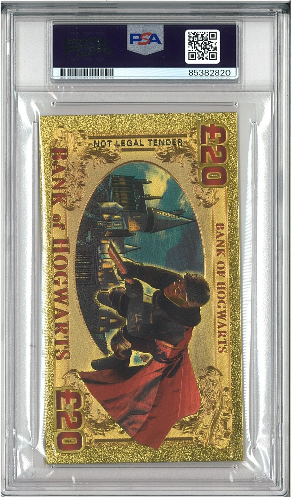 Daniel Radcliffe — Daniel Radcliffe Signed Autograph Slabbed Harry Potter Currency PSA DNA, image 2