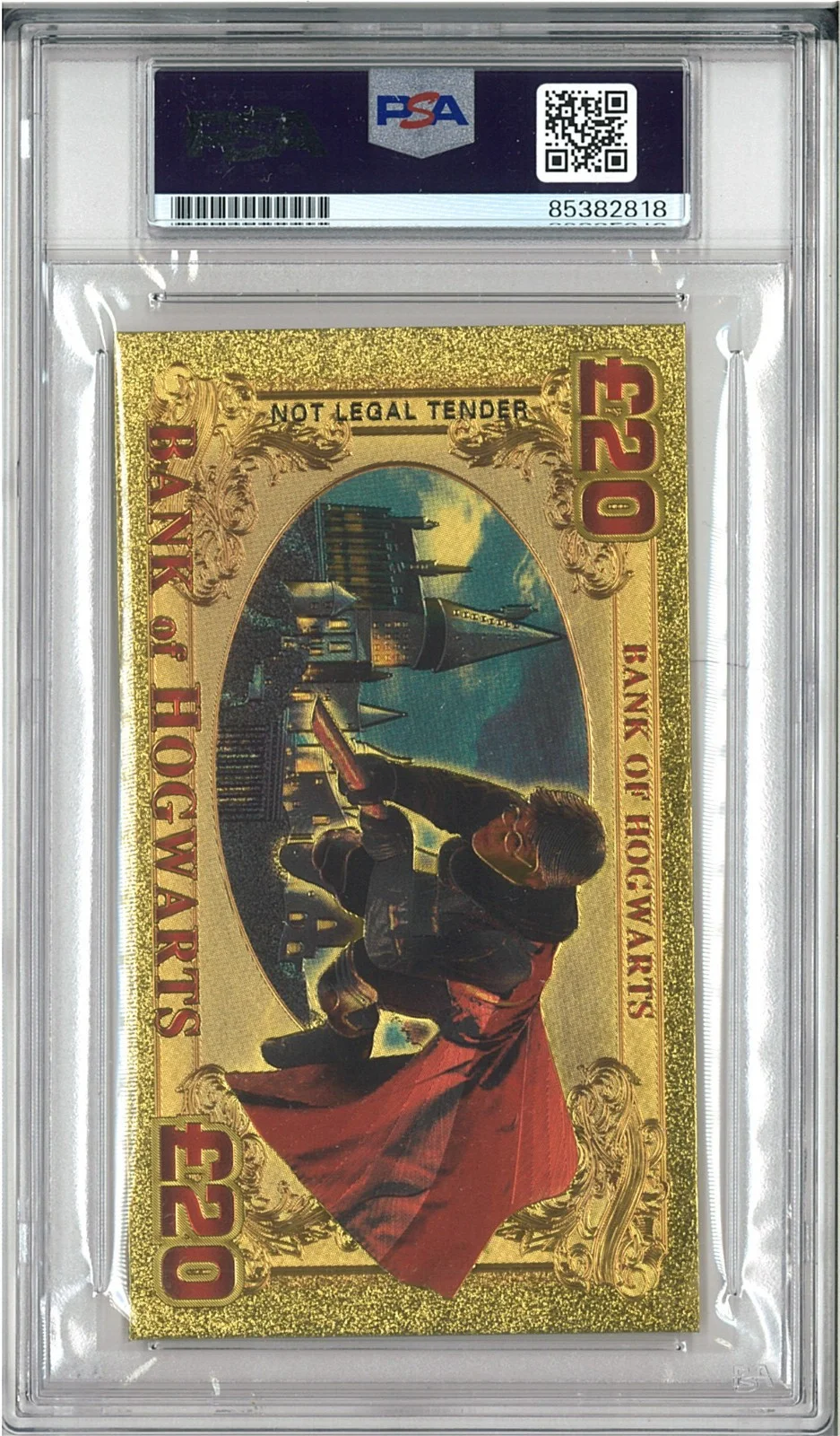 Daniel Radcliffe — Daniel Radcliffe Signed Autograph Slabbed Harry Potter Currency PSA DNA, image 2