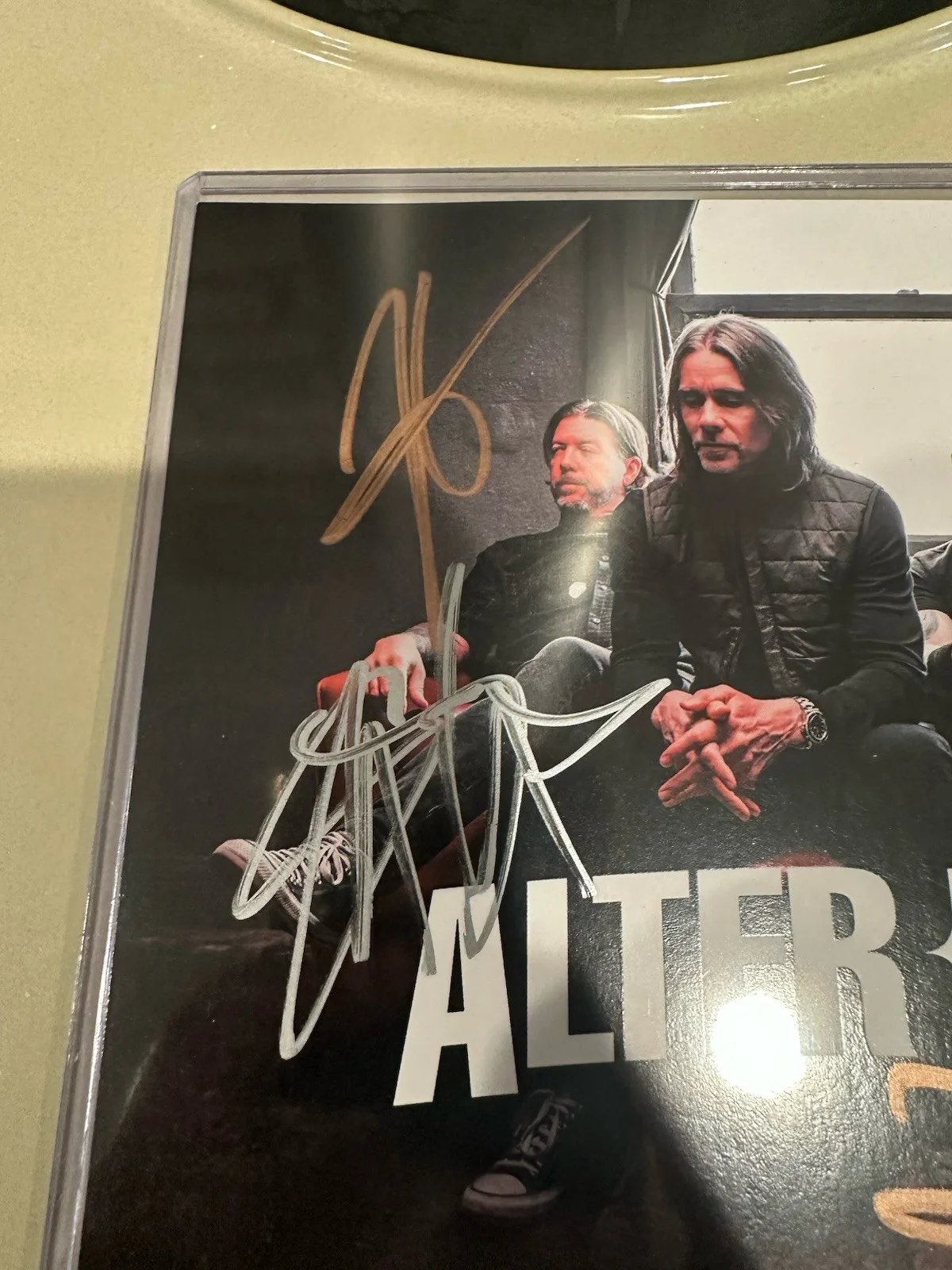 ALTER BRIDGE Signed Postcard “AB8” CD, image 2