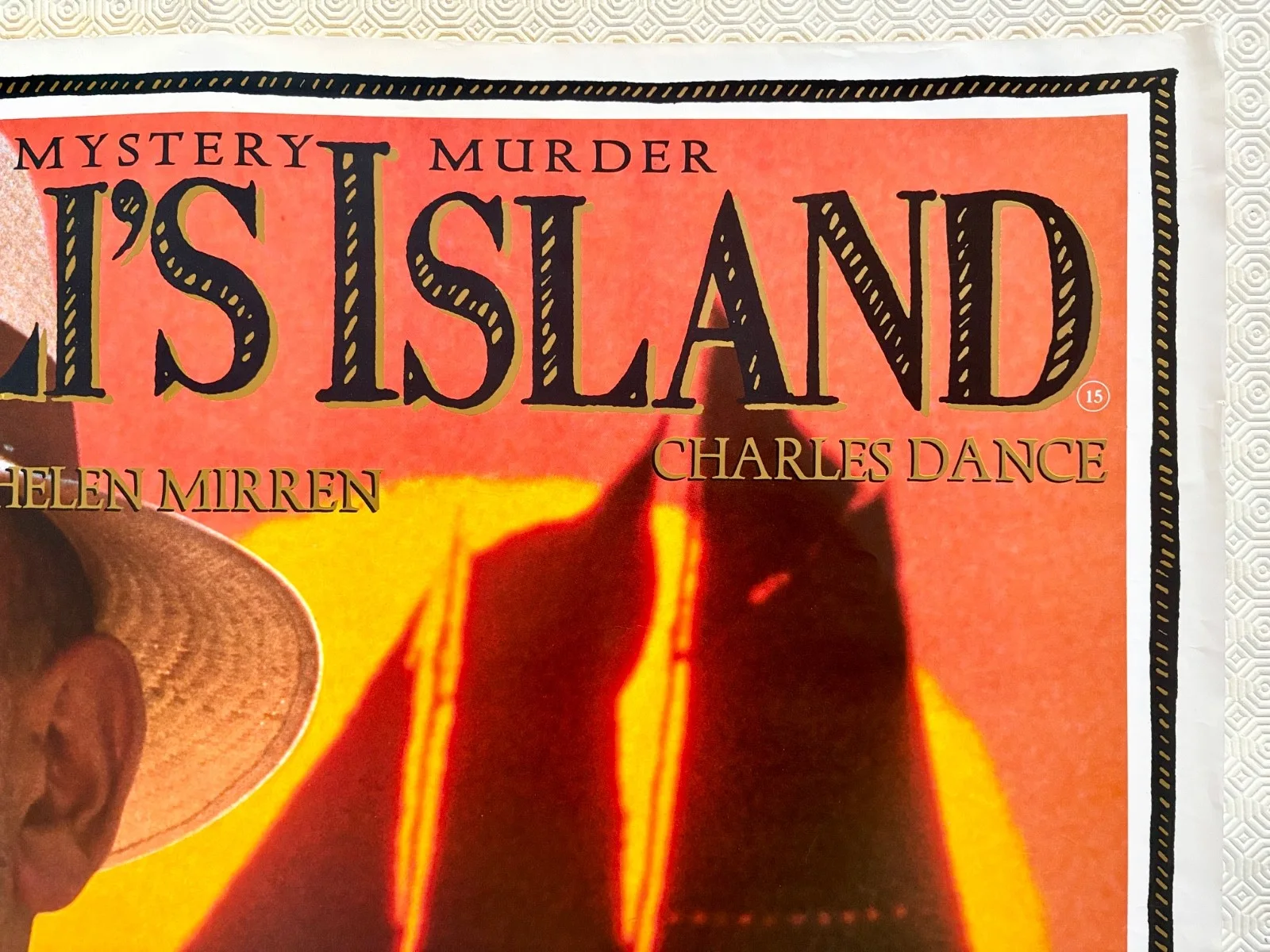 Pascali's Island Original 1988 Quad Poster Ben Kingsley Helen Mirren, изображение 4