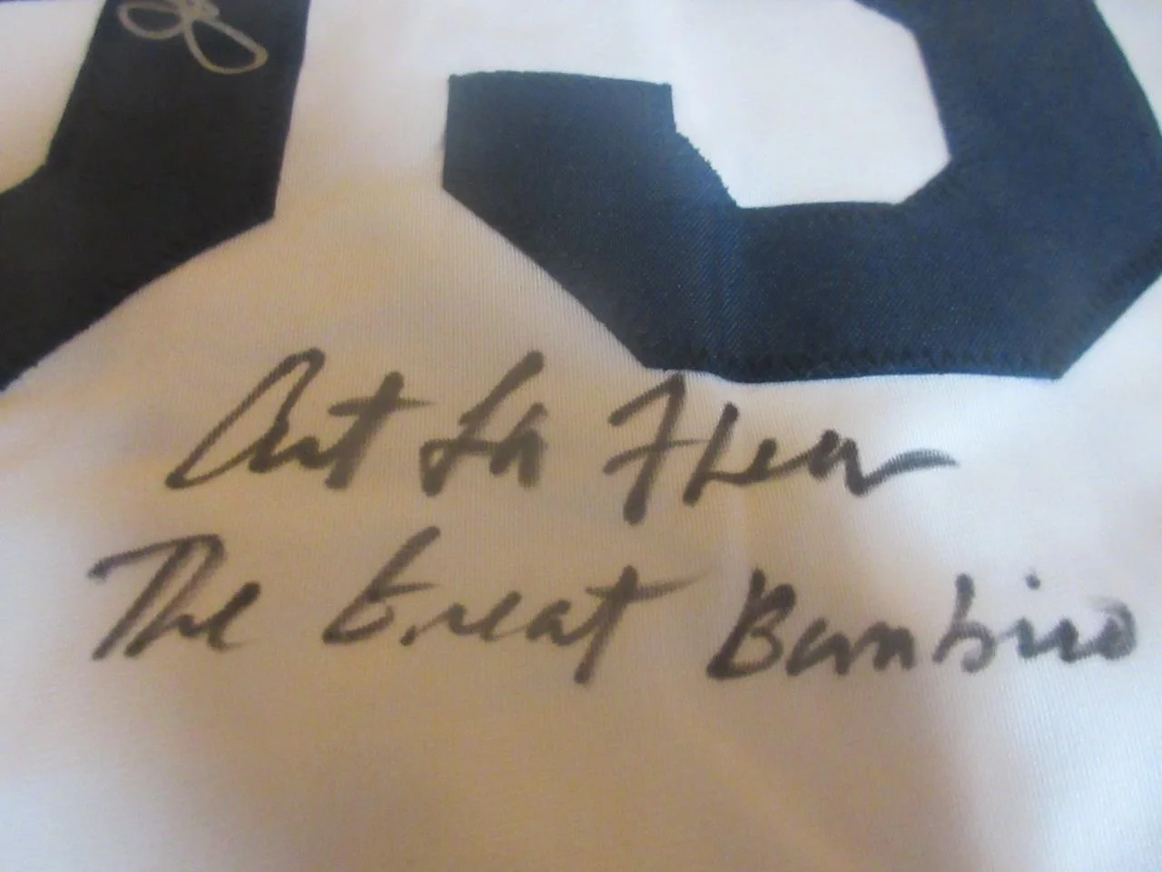 Marty York Shane Obedzinsk Victor Dimattia — JAMES EARL JONES LEARY LAFLEUR 3X CAST SIGNED SANDLOT JERSEY #93 AUTOGRAPH COA, image 4