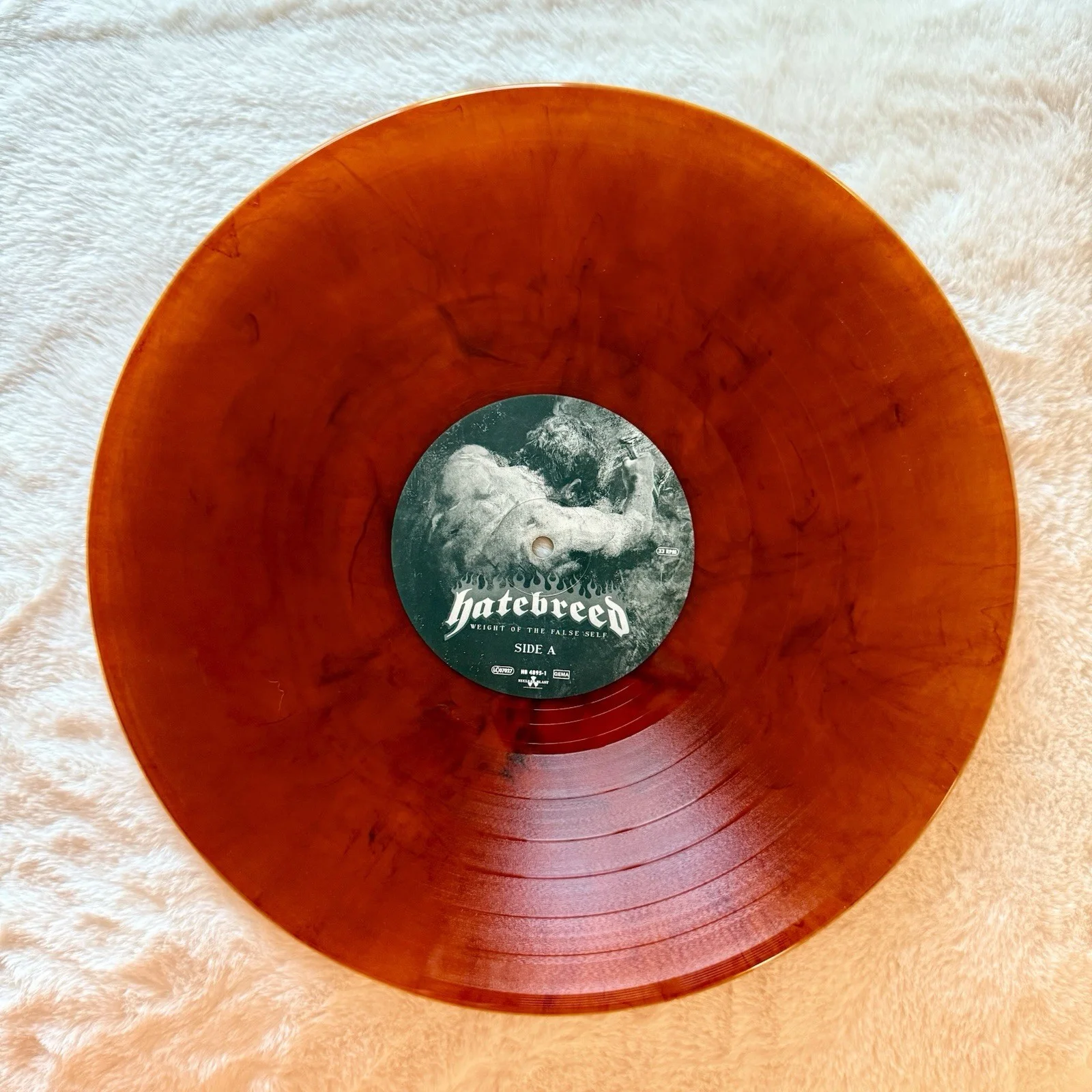 Hatebreed - Weight of the False Self Vinyl Record 12" LP Signed Rare Jamey Jasta, изображение 4