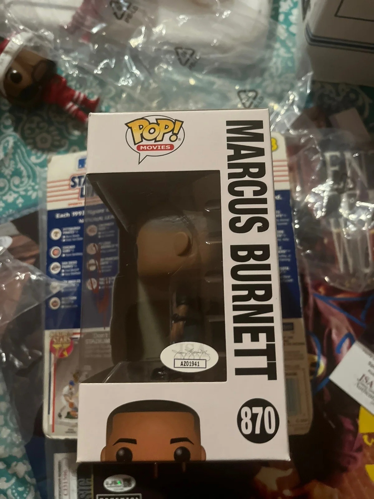 Martin Lawrence — Martin Lawrence Signed Marcus Burnett Funko Pop #870 jsa Autograph Bad Boys, изображение 4