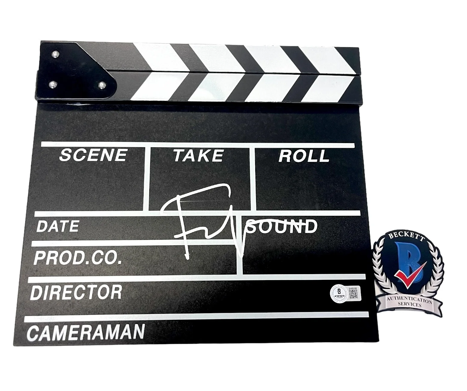FRANCIS FORD COPPOLA — FRANCIS FORD COPPOLA SIGNED AUTOGRAPH DIRECTOR CLAPBOARD BAS BECKETT