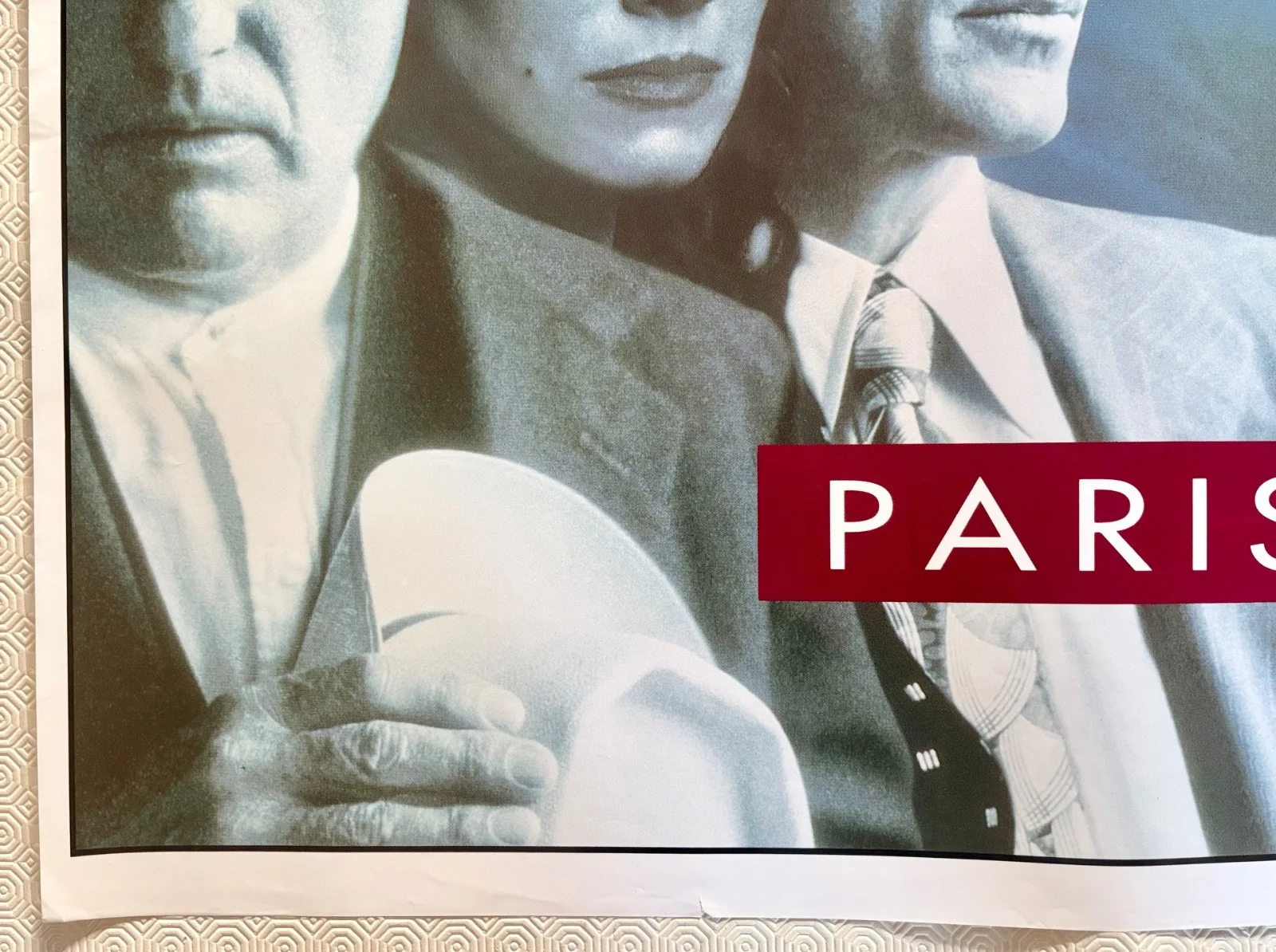 Paris Trout Original 1991 Quad Poster Dennis Hopper Barbara Hershey Ed Harris, image 2
