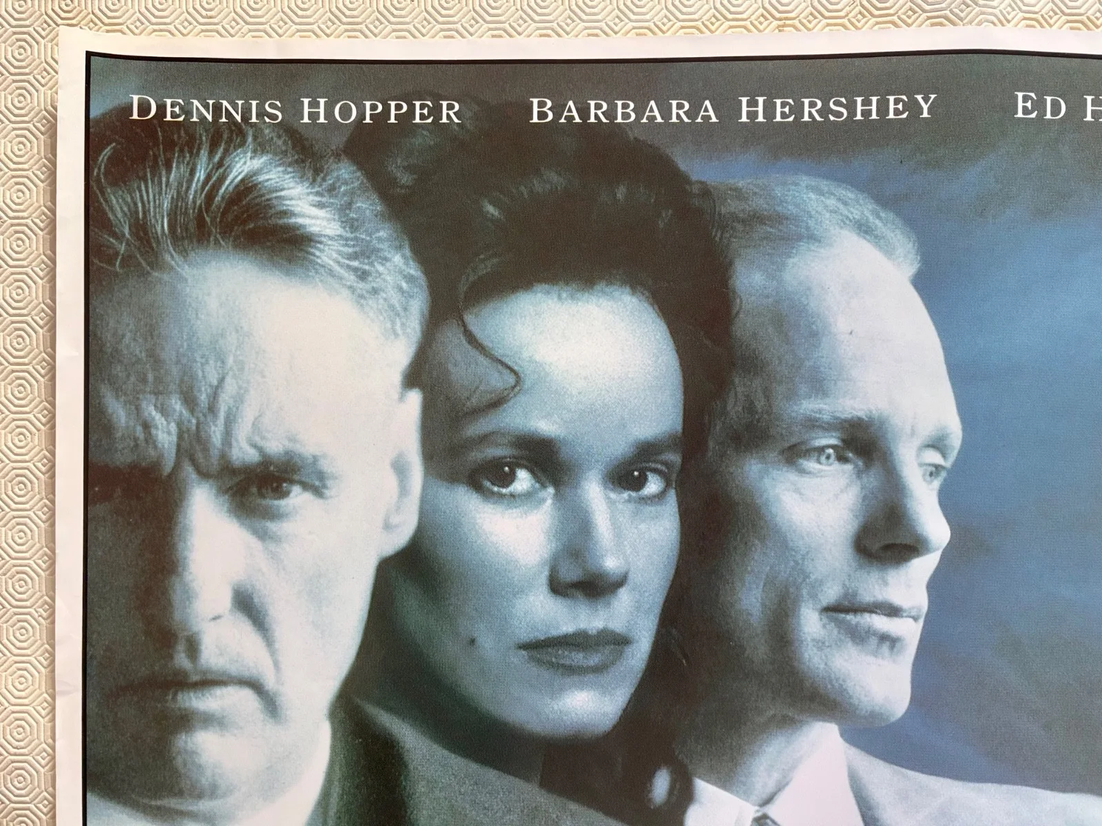Paris Trout Original 1991 Quad Poster Dennis Hopper Barbara Hershey Ed Harris, image 5