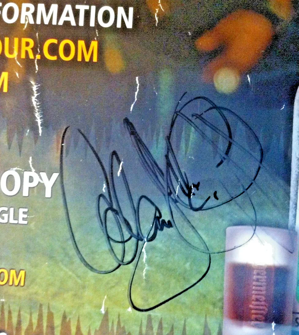 2011 🔥BUCKCHERRY🔥 Jagermeister Music Tour Signed Concert Poster All Night Long, изображение 4