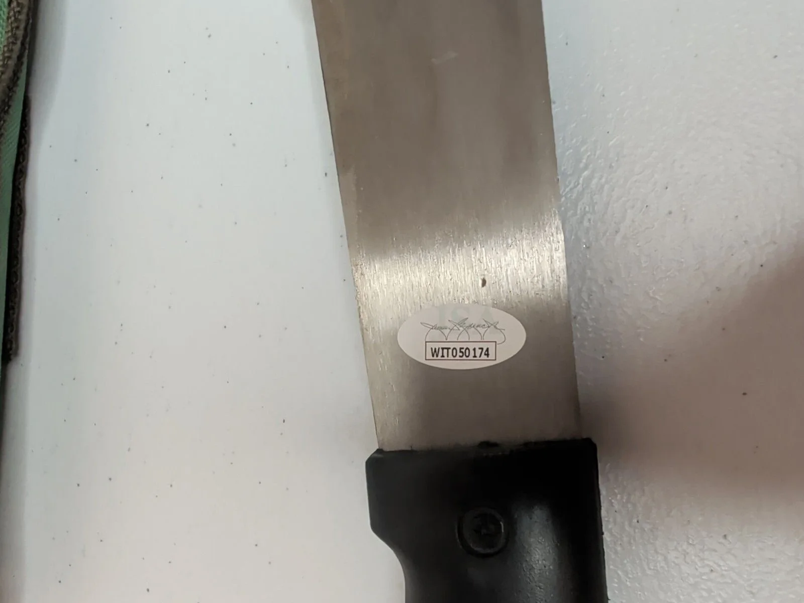 Ari Lehman — Ari Lehman Signed/Inscribed Real Machete Jason Voorhees Friday The 13th JSA Cert, image 5
