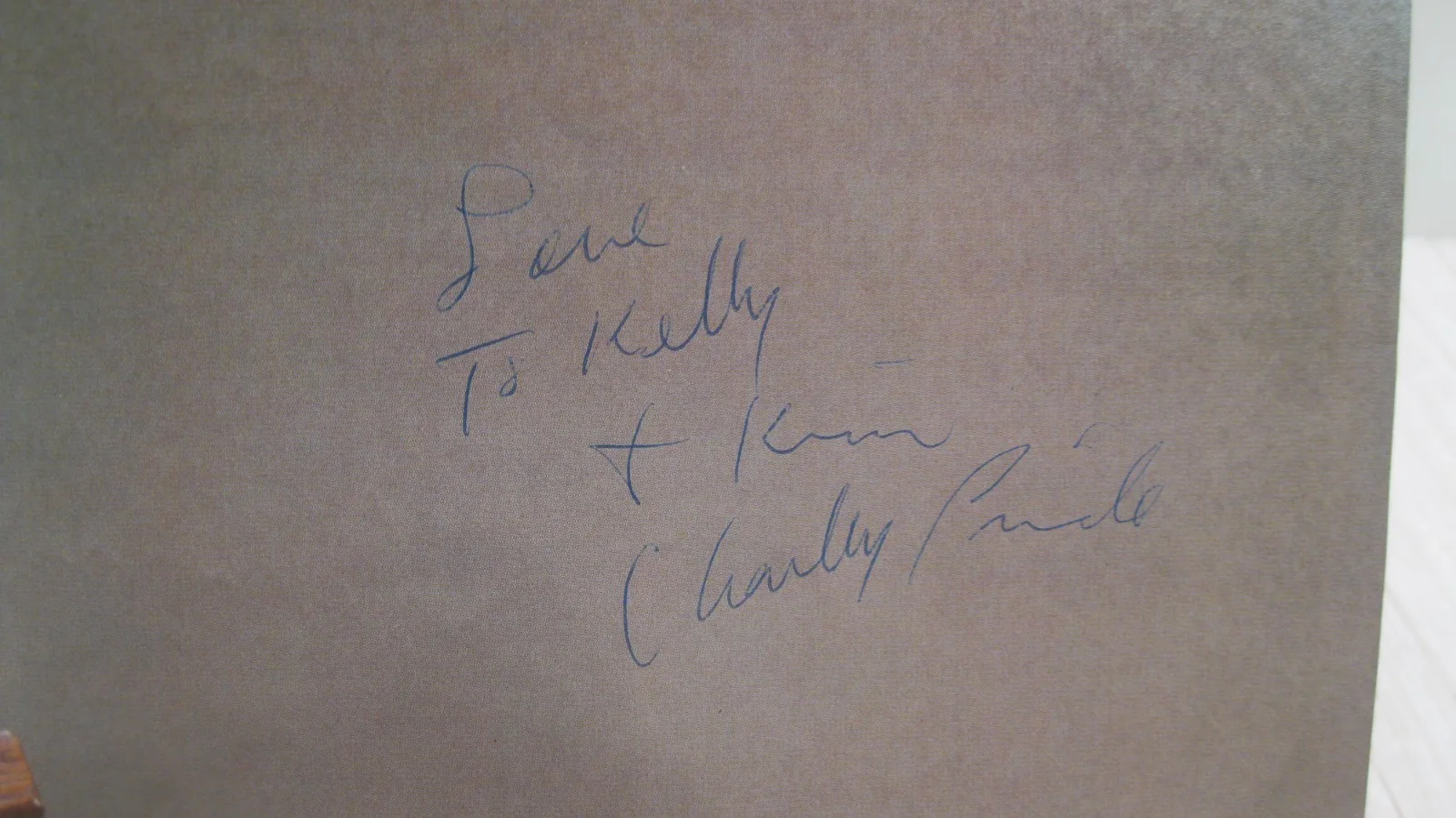 2 Charley Pride Brochure Programs one with Signature, image 3