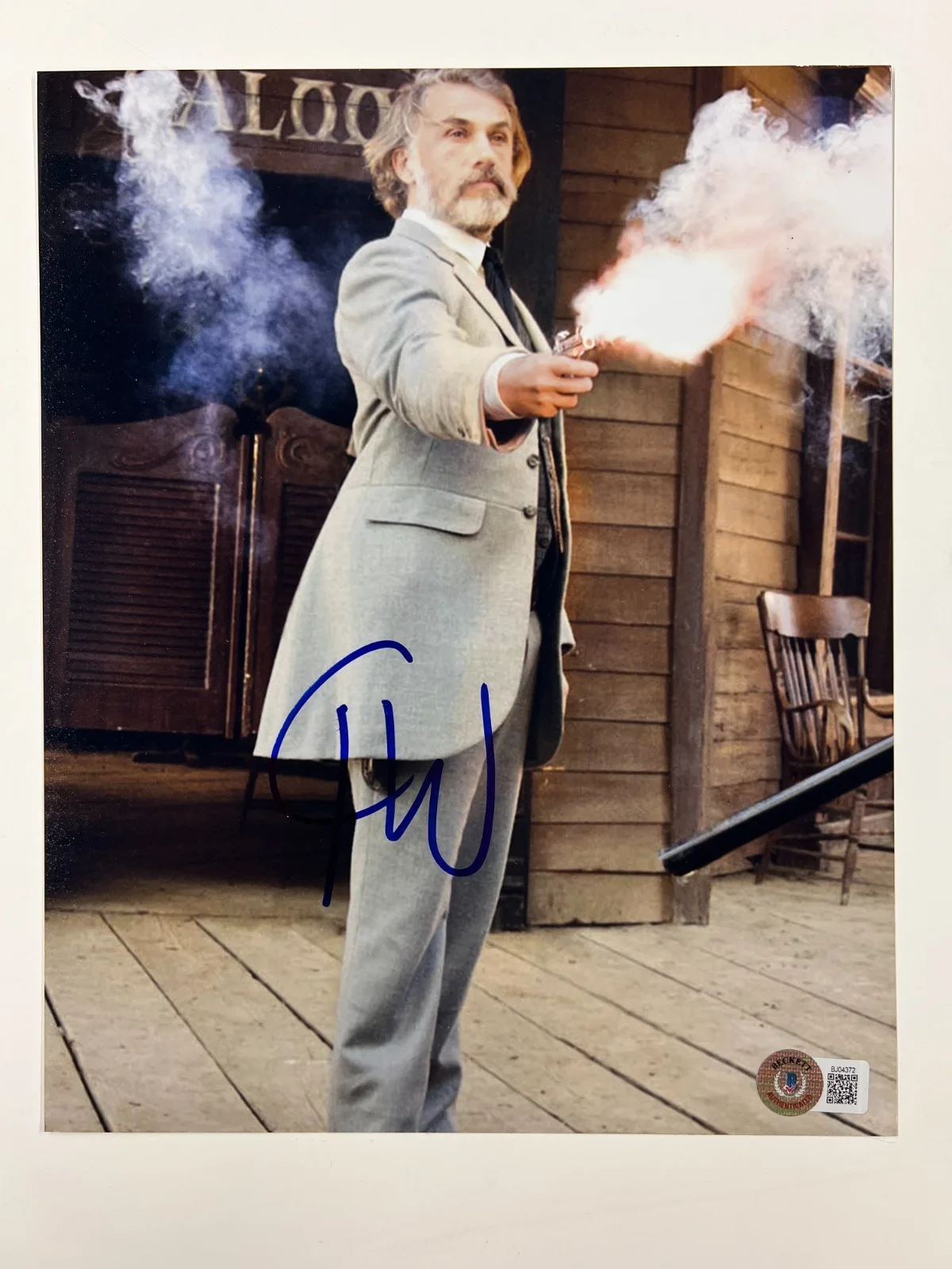 Christoph Waltz — Christoph Waltz Signed Auto Autographed Photo Django 8x10 BAS COA Beckett