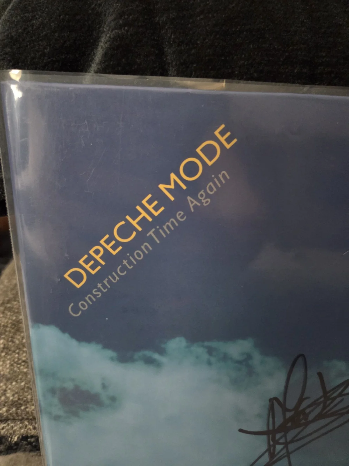 Depeche Mode Autographed Martin Gore Signed Construction Time Again Vinyl RACC, image 3