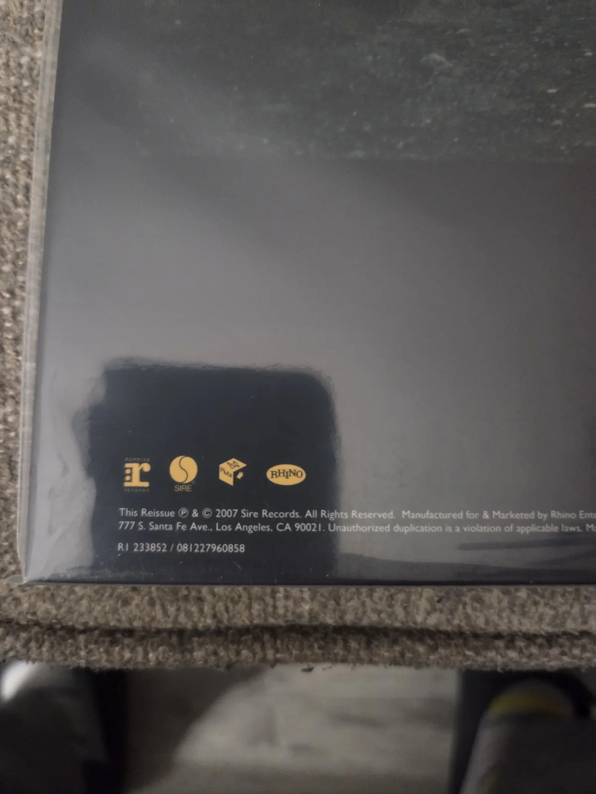 Depeche Mode Autographed Martin Gore Signed Construction Time Again Vinyl RACC, image 5