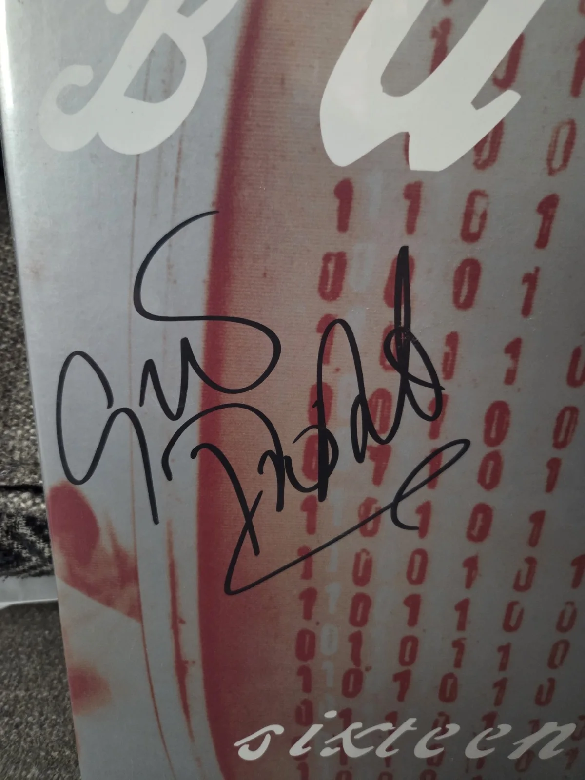 BUSH band Autographed Gavin Rossdale Signed Lim SIXTEEN STONE Vinyl RACC PURCHA, изображение 2